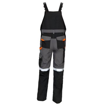 Artmas Arbeitslatzhose Arbeitslatzhose Berufshose Cargohose Warnhose Latzhose Reflektierend