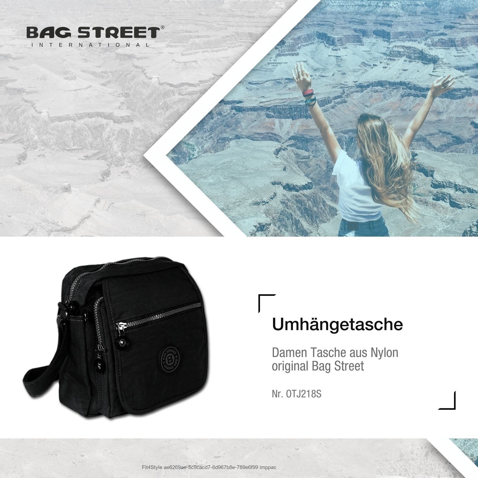 BAG STREET Umhängetasche Bag Street Nylon günstig online kaufen
