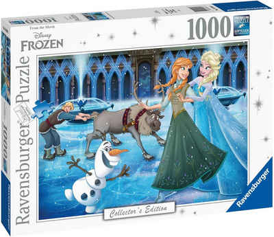 Ravensburger Puzzle Disney Frozen, Die Eiskönigin, 1000 Puzzleteile, Made in Germany, FSC® - schützt Wald - weltweit