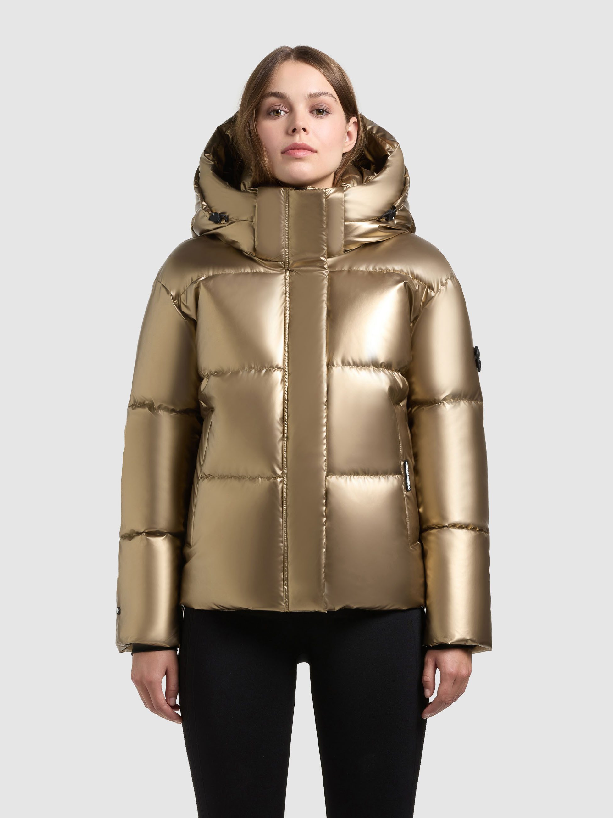 khujo Steppjacke DEVINA2 SHINY abnehmbare Kapuze, Windschutzblende mit Magn günstig online kaufen