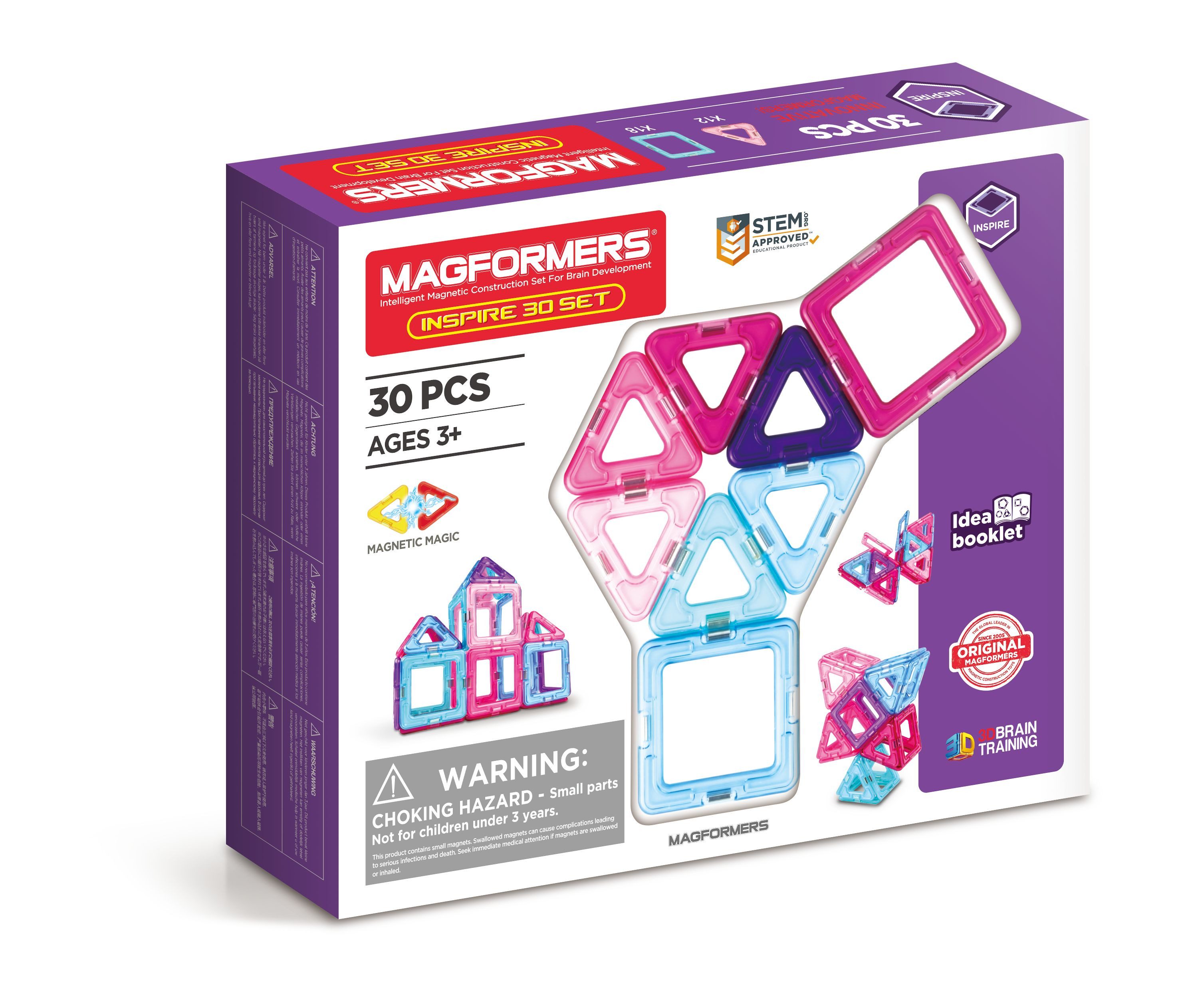 MAGFORMERS Magformers Inspire Set 30 Magnetspielbausteine, (30 St)