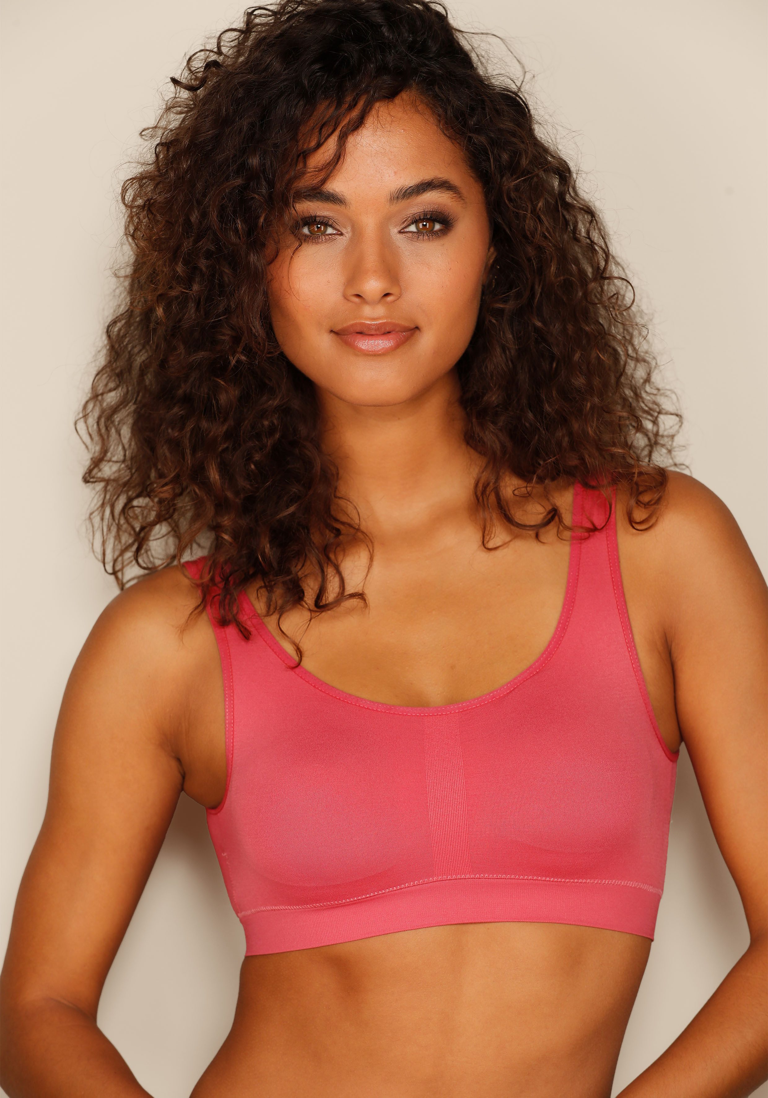 LASCANA Bustier seamless aus weicher Microfaser