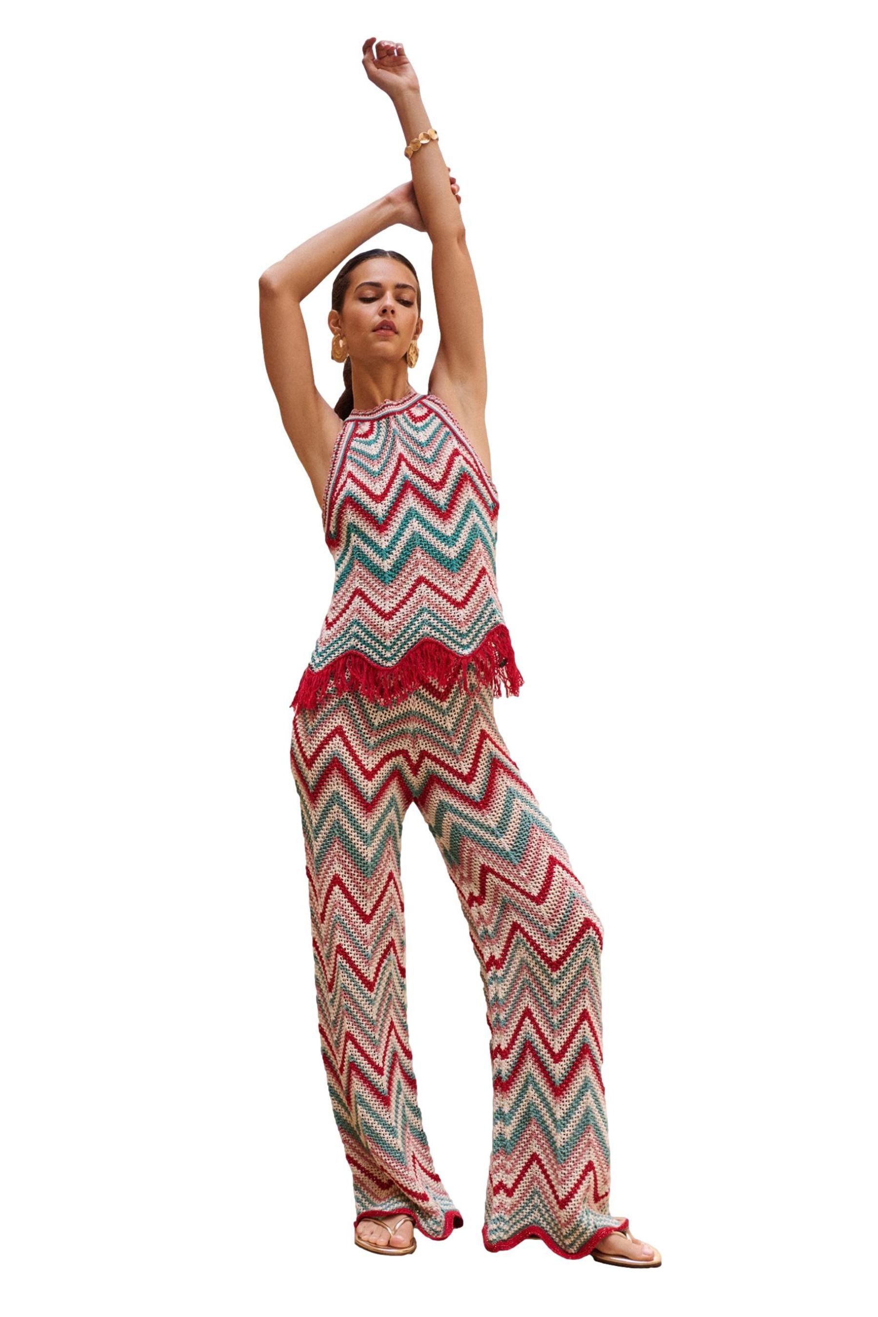 LIPSY Palazzohose Lipsy Hose mit weitem Bein, Kurzgröße (1-tlg)