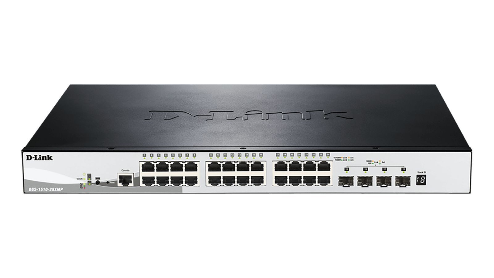 D-Link SmartPro DGS-1510-28XMP - Switch - L3 - managed - 24 x 10/100/1000 ... Netzwerk-Switch