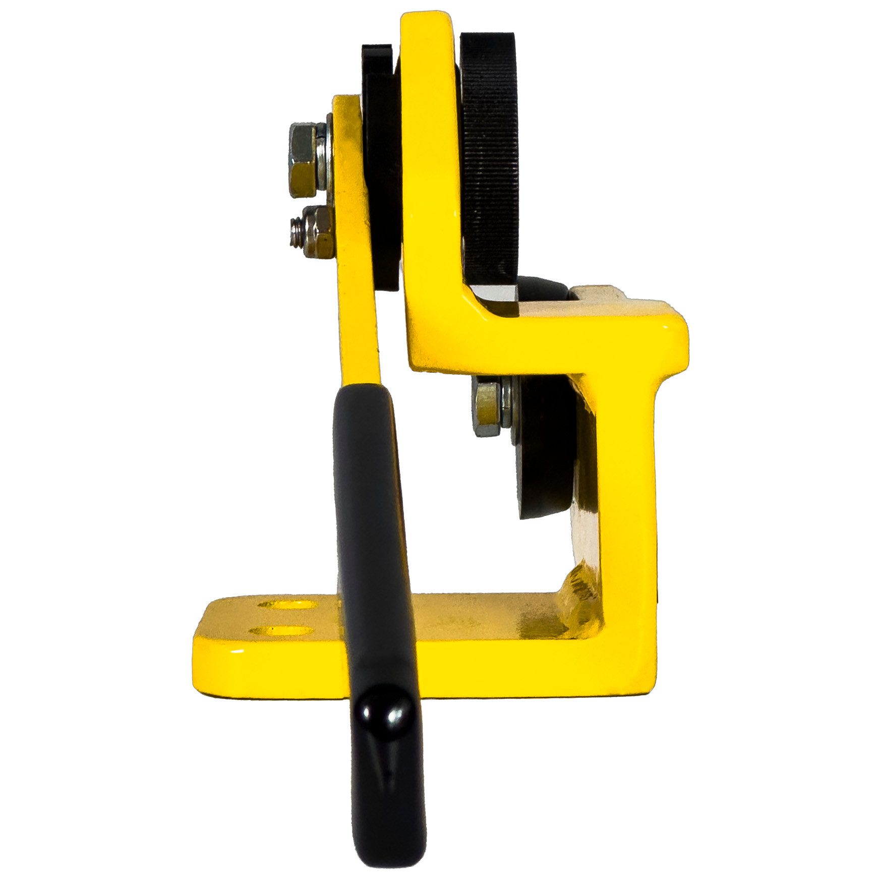 WELDINGER Blechschere Handhebel Kurven-Blechschere für Blech bis 1,5 mm Stärke, (1-tlg), robuste Stahlkonstruktion für die Werkbankmontage – Bild 4 von 5