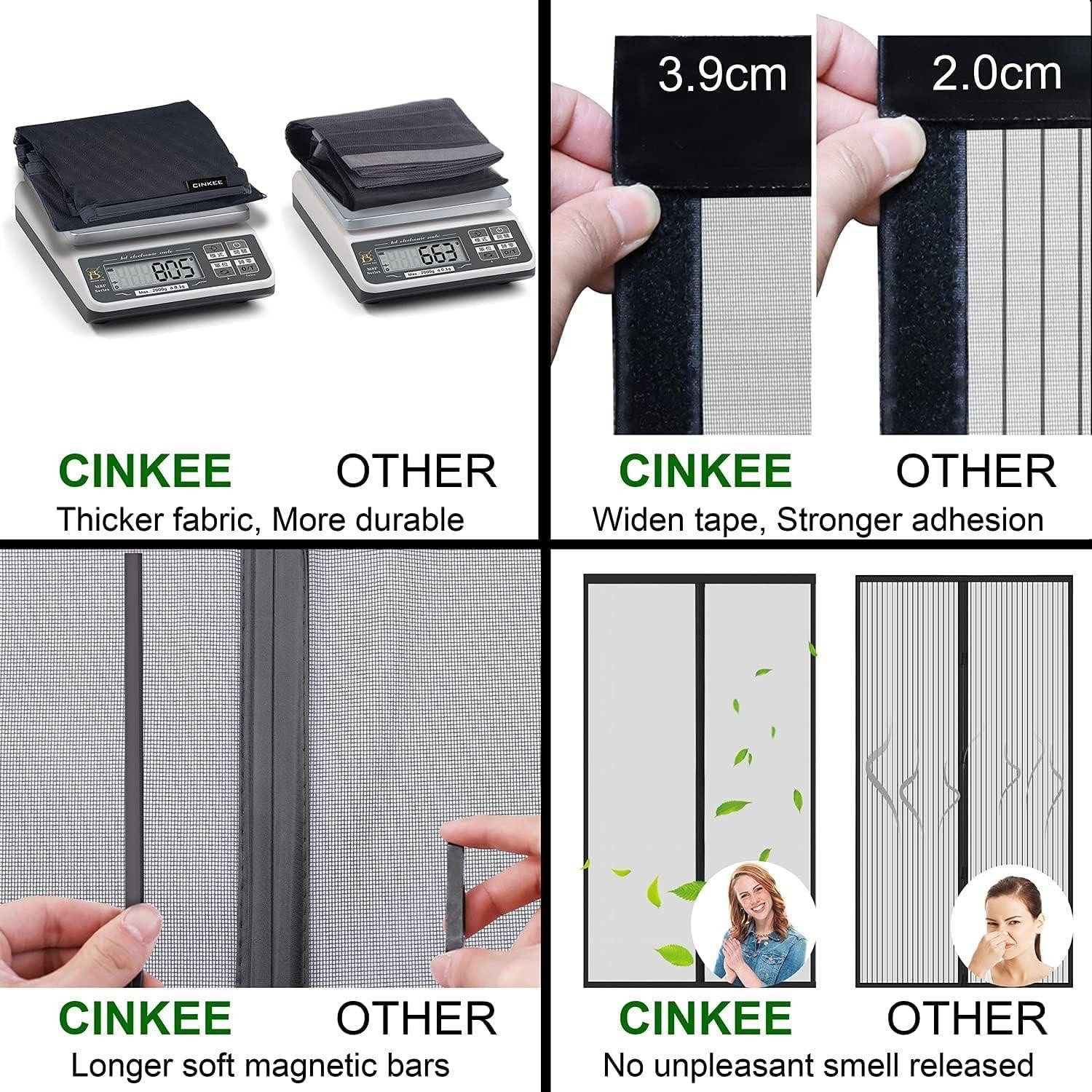 LuxusKollektion Schädlingsschutznetz Fliegengitter Balkontür Magnet 65x200c günstig online kaufen