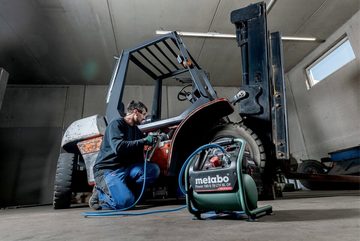 metabo Akku-Handkompressor Power 160-5 18 LTX BL OF, 700 W, 5 l, Akku-Kompressor Ohne Akku im Karton