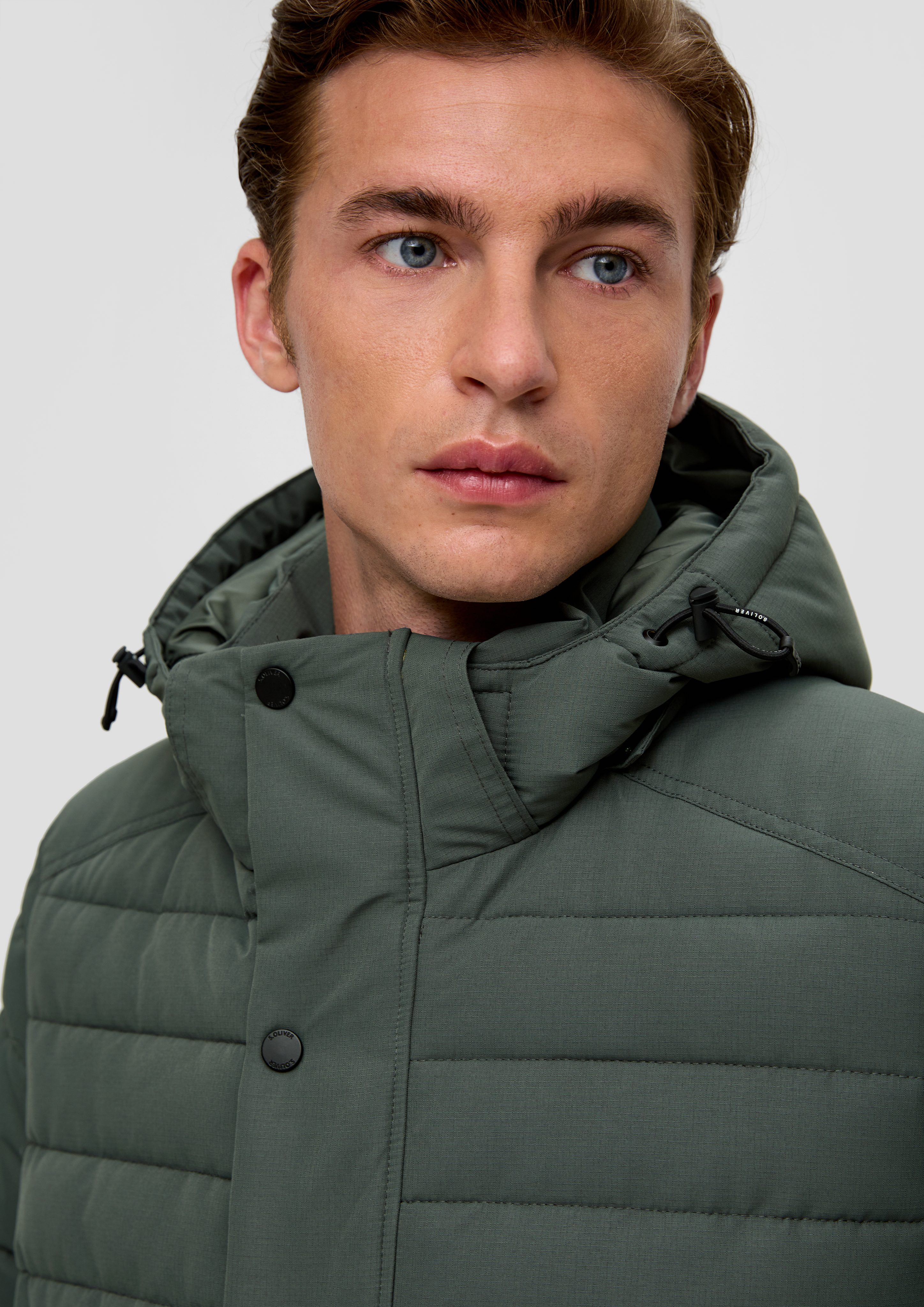 s.Oliver Allwetterjacke Steppjacke mit abnehmbarer Kapuze günstig online kaufen