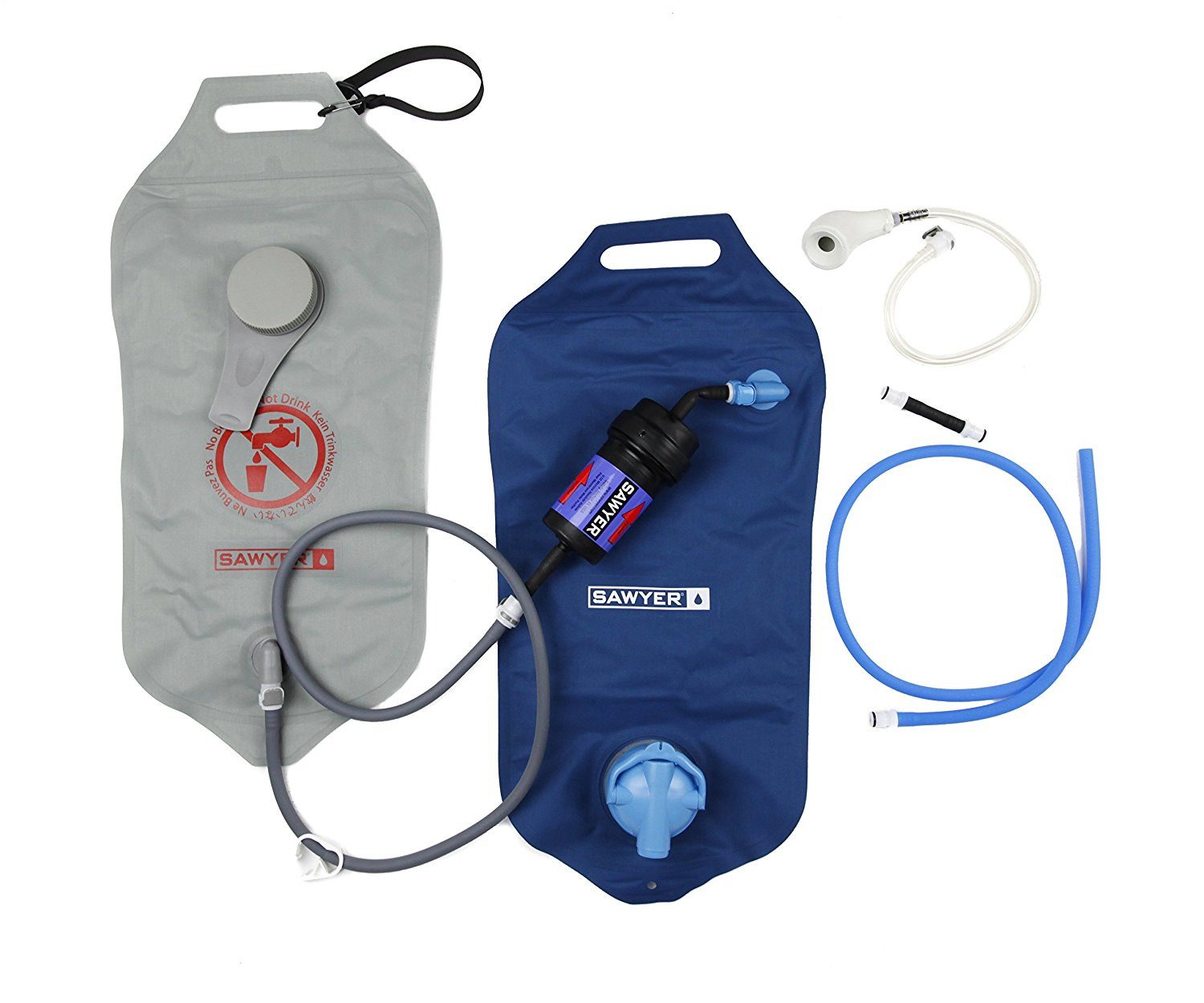 Sawyer Wasserfilter Sawyer Complete 4Liter Wasser Purifier System beinhaltet Wasser Tasche