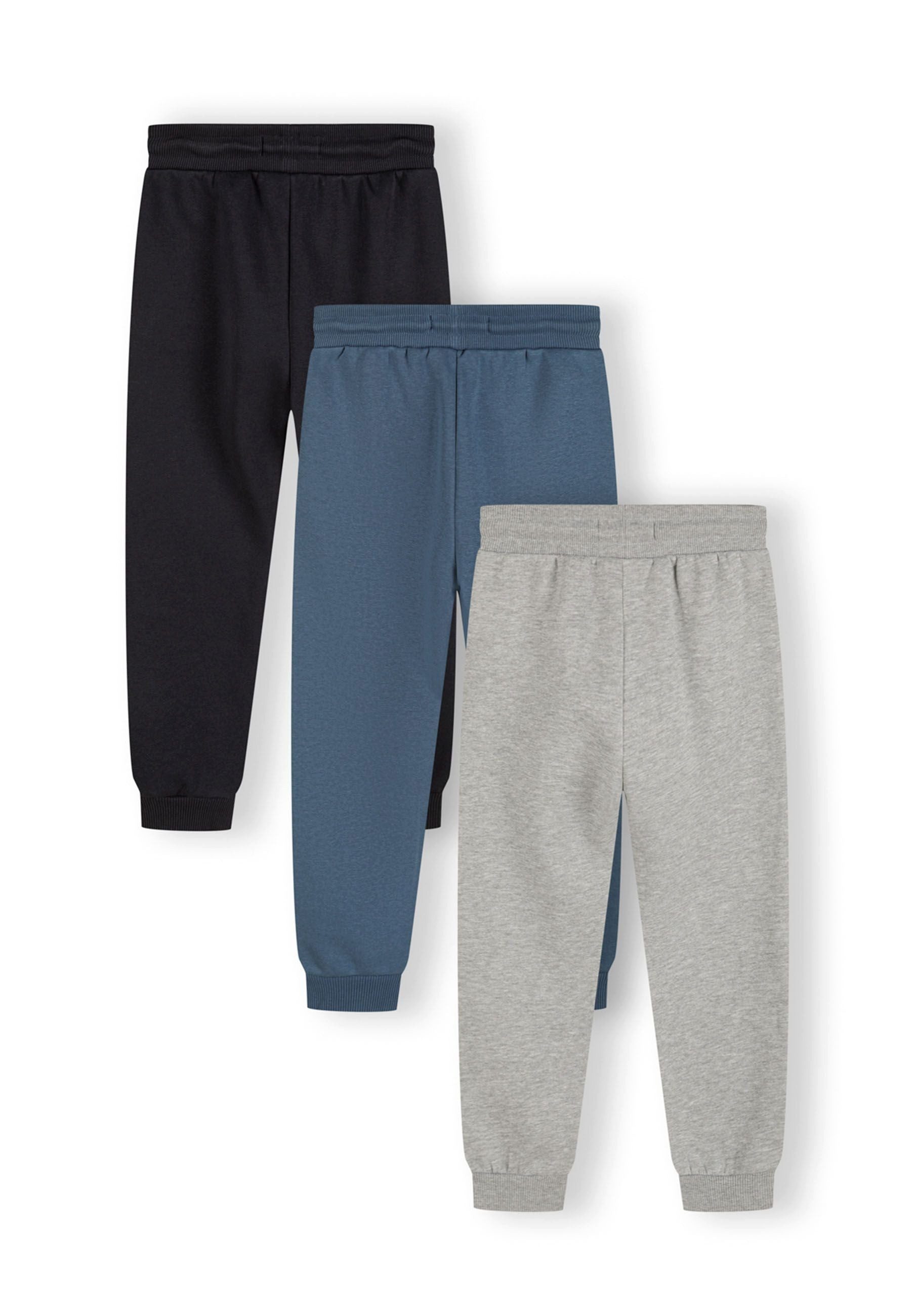 MINOTI Jogginghose für Jungen (Packung, 3-tlg) Rippbündchen – Bild 2 von 5