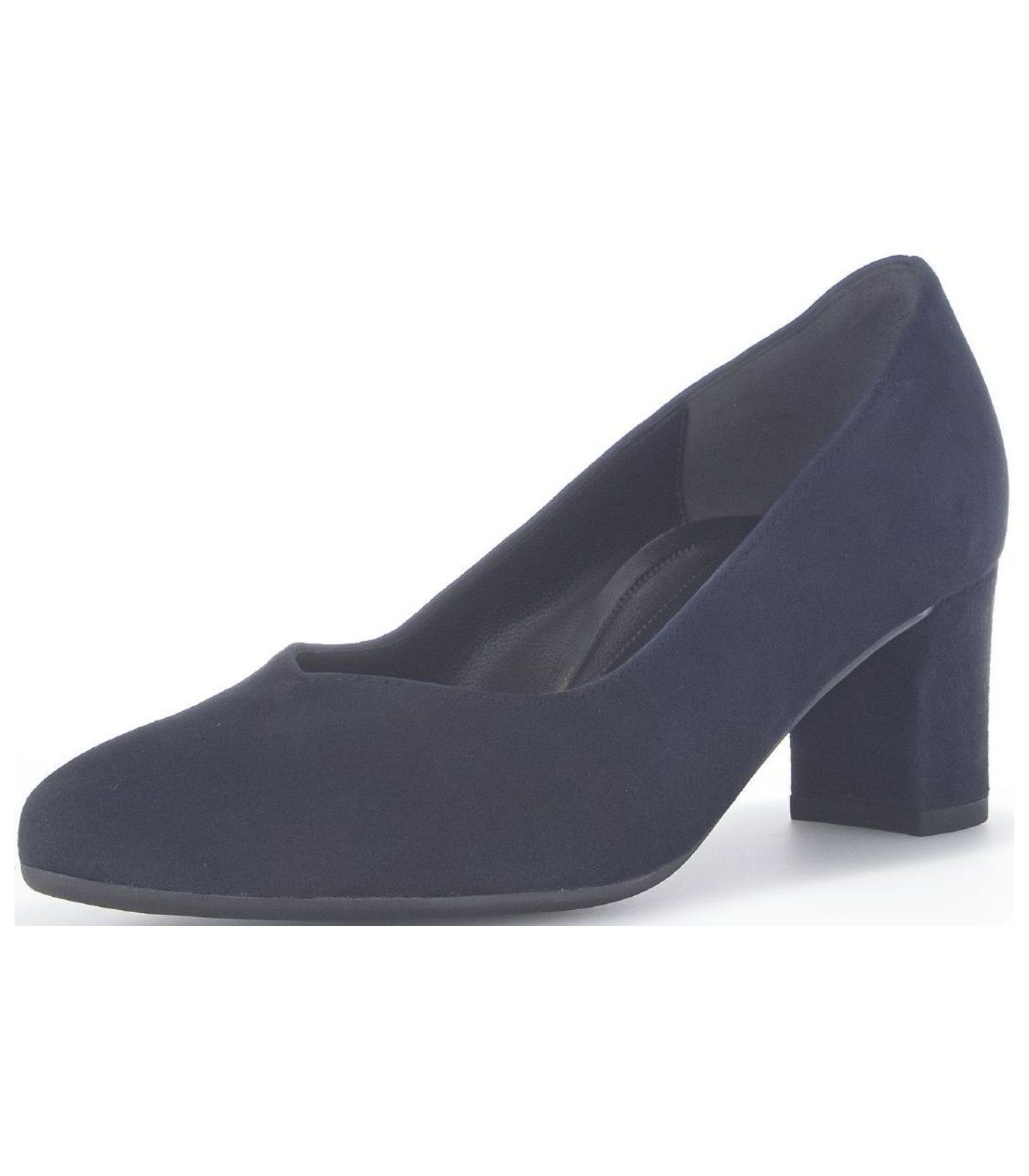 Gabor Pumps Veloursleder Pumps Blau (dark-blue)