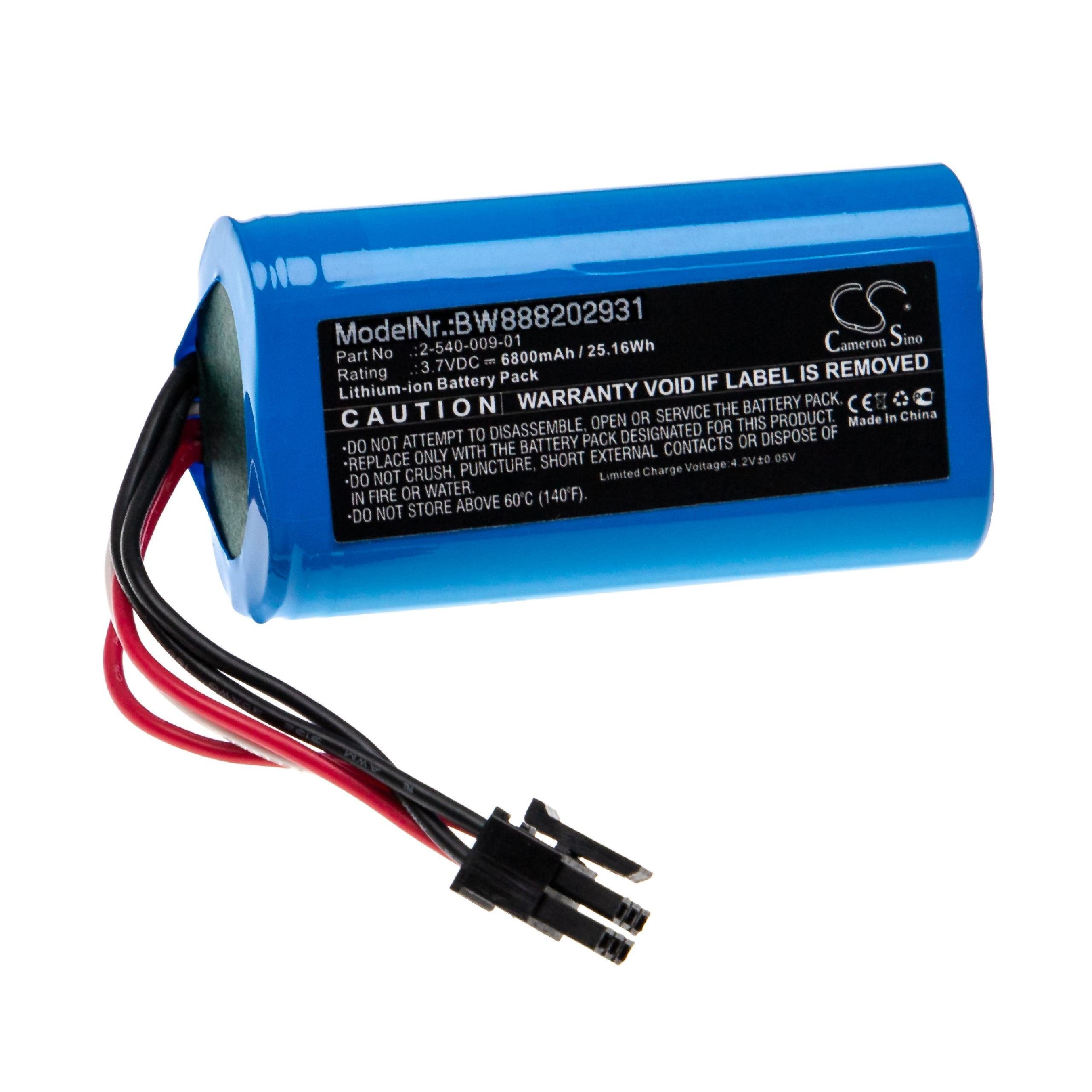 vhbw kompatibel mit Soundcast 21391-VGBT03A, SUD-VGBT03A, VG3 Akku Li-Ion 6800 mAh (3,7 V)