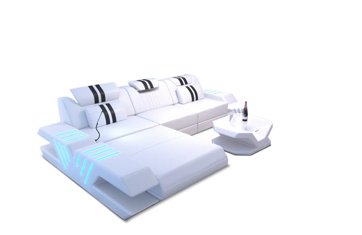 Sofa Dreams Ecksofa Sofa Leder Ledercouch günstig online kaufen