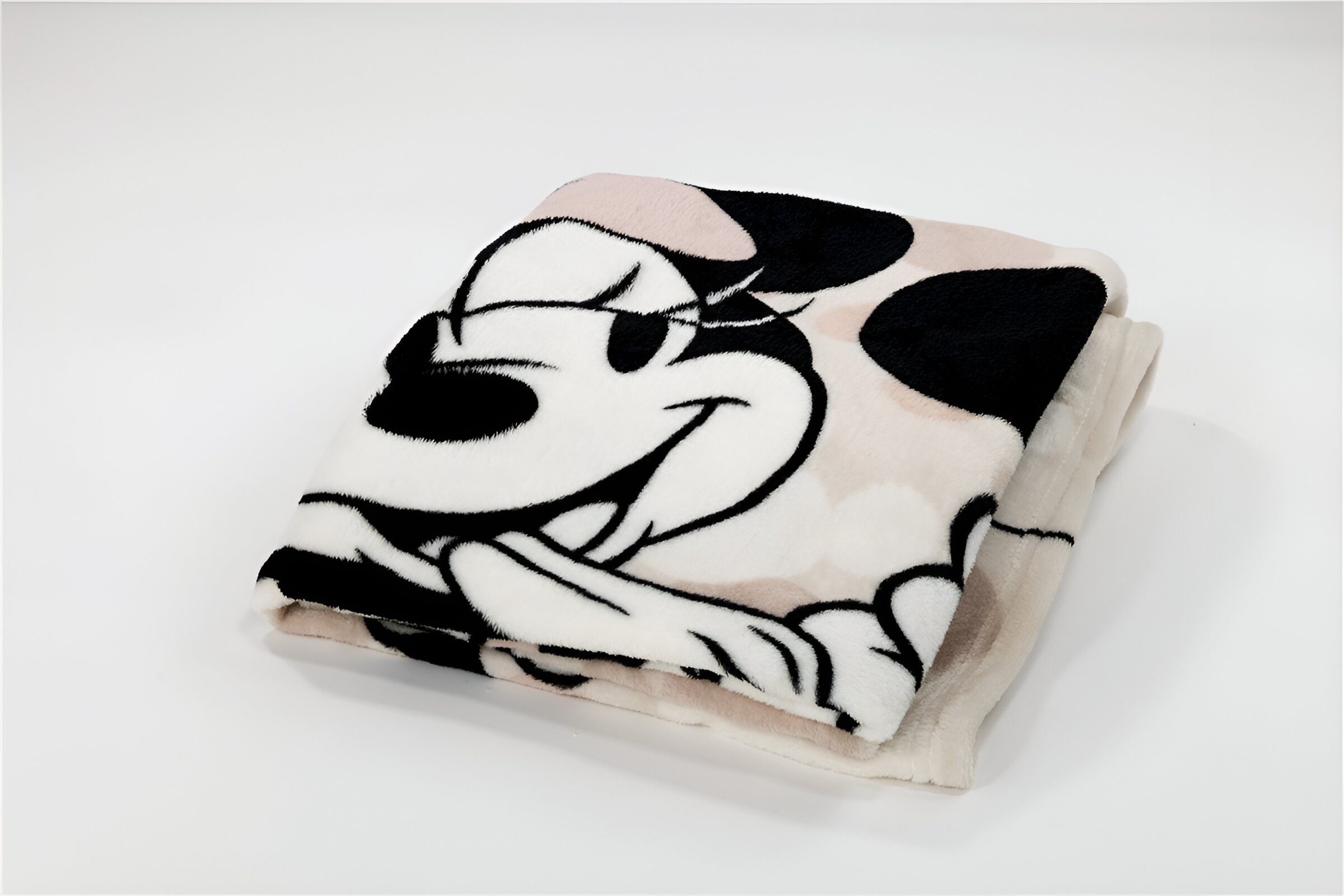 Wohndecke Disney Mickey Minnie Maus Flanell warme Kuscheldecke 130x160 cm, günstig online kaufen