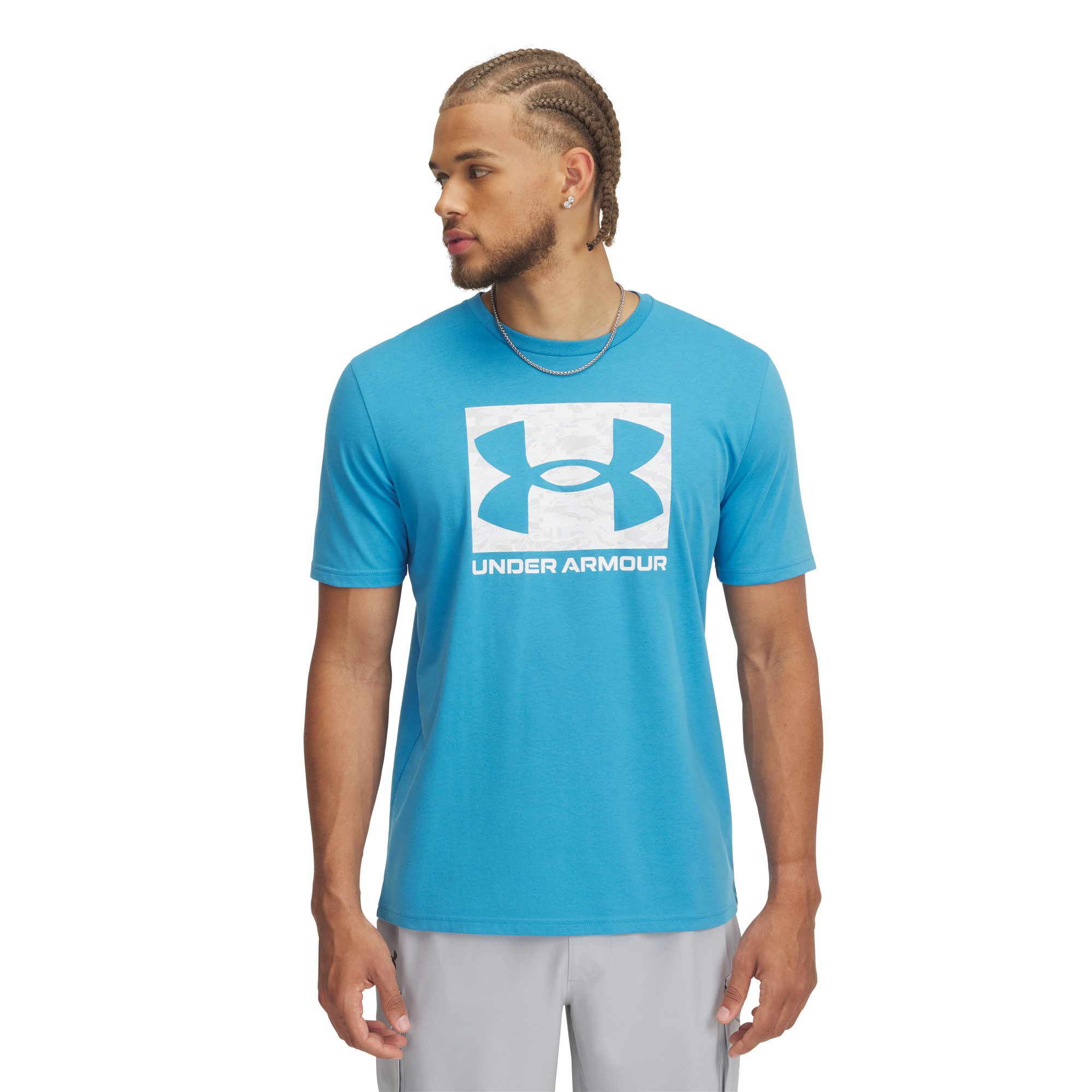 Under Armour® T-Shirt Under Armour Herren T-Shirt ABC Camo Boxed Logo Tee 1361673