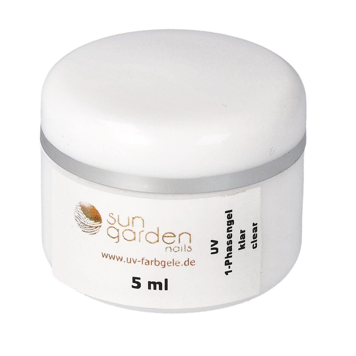Sun Garden Nails UV-Gel 5 ml UV 1-Phasengel Allround Gel klar