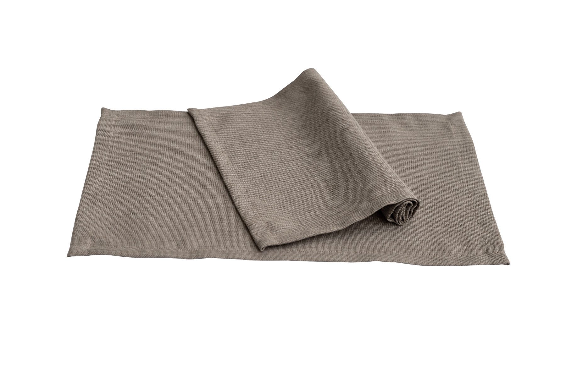 PICHLER Platzset Tischset 6er Set Panama Rechteck 033/048 taupe, (Spar-Set, 6-St., 6 Platzdecken), Platzset Tischset Esszimmer Küche