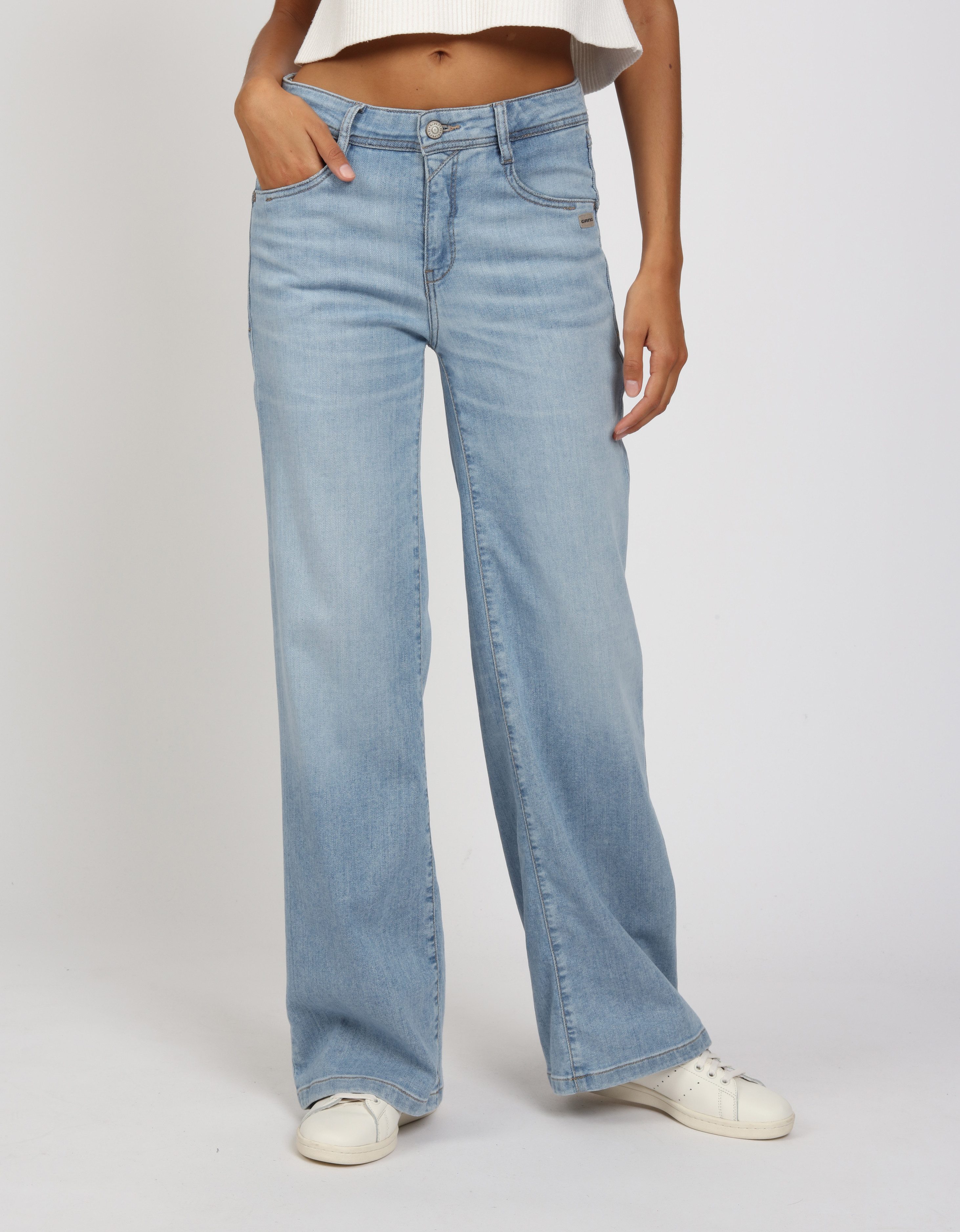 GANG Weite Jeans 94AMELIE WIDE günstig online kaufen