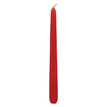 Gies Kerzen Tafelkerze 800 (40x20 Stk) Gies Baumkerzen, selbstlöschend, rot, handgezogene Qualität, selbstlöschend