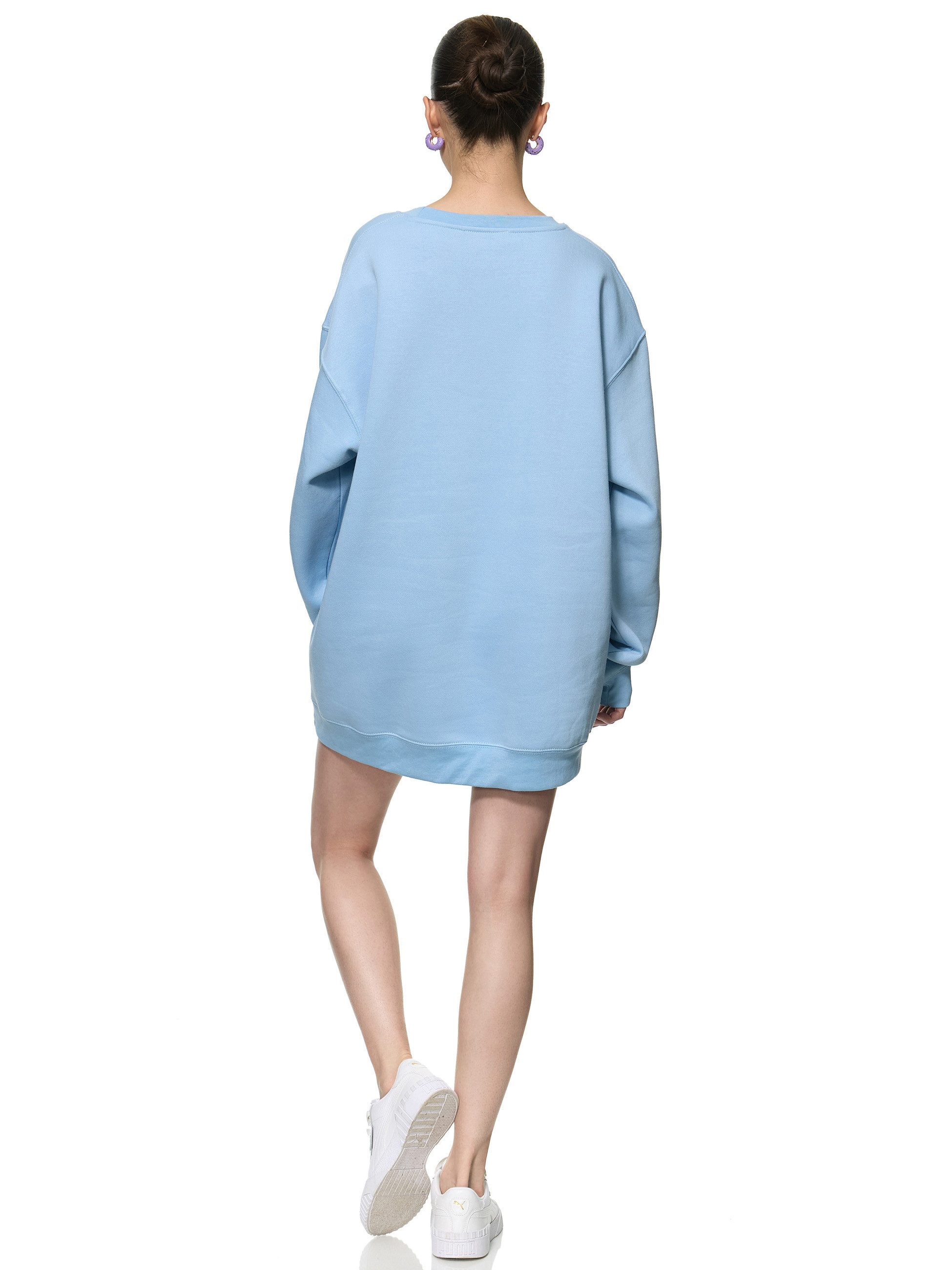 Worldclassca Longsweatshirt Worldclassca Oversized Sweatshirt Einfarbig Uni Langarmshirt Pullover