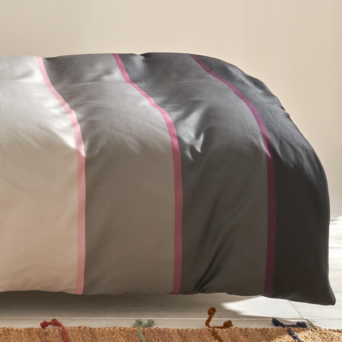 TRAUMSCHLAF Bettwäsche Orlando, Mako Satin, 1 teilig, hochwertige Satin Bettwäsche