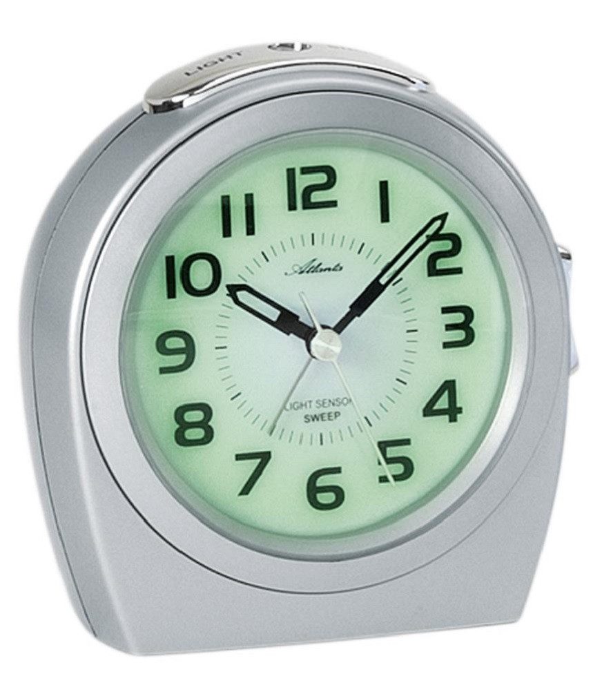 Atlanta Quarzwecker Kein Sekunden-Tickgeräusch ständige Nachtbeleuchtung zu günstig online kaufen