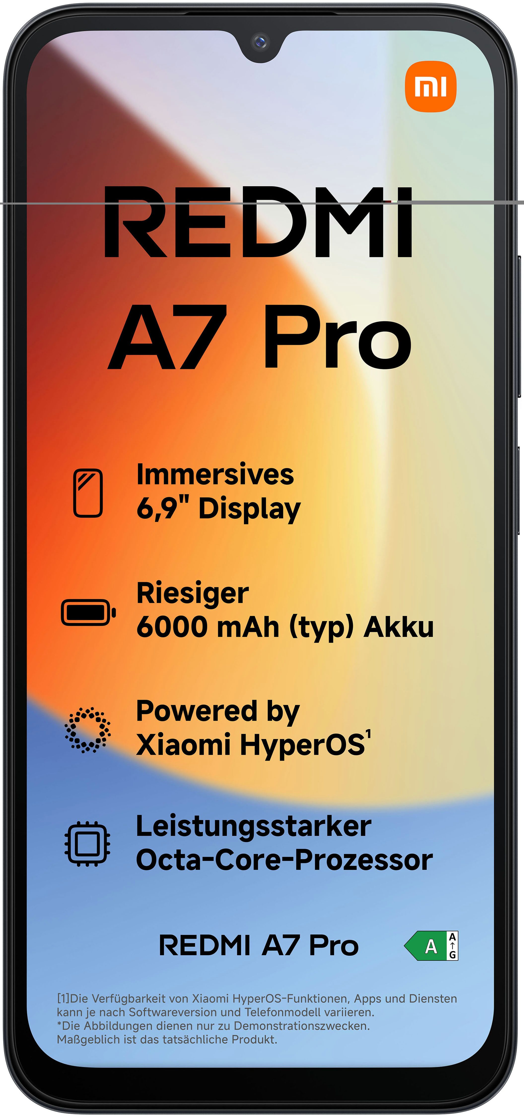 Xiaomi Redmi A7 Pro 4+64 GB Smartphone (17,52 cm/6,9 Zoll, 64 GB Speicherplatz, 13 MP Kamera)