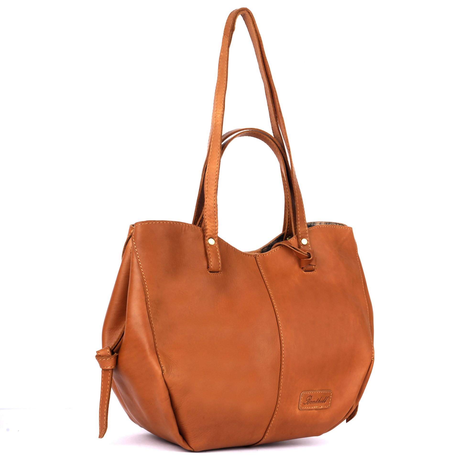 Benthill Umhängetasche Damen Echt Leder Umhängetasche Shopper Vintage Schul günstig online kaufen