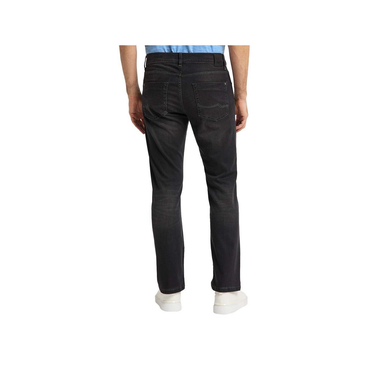 (1-tlg) Jeans Authentic Pioneer schwarz 5-Pocket-Jeans
