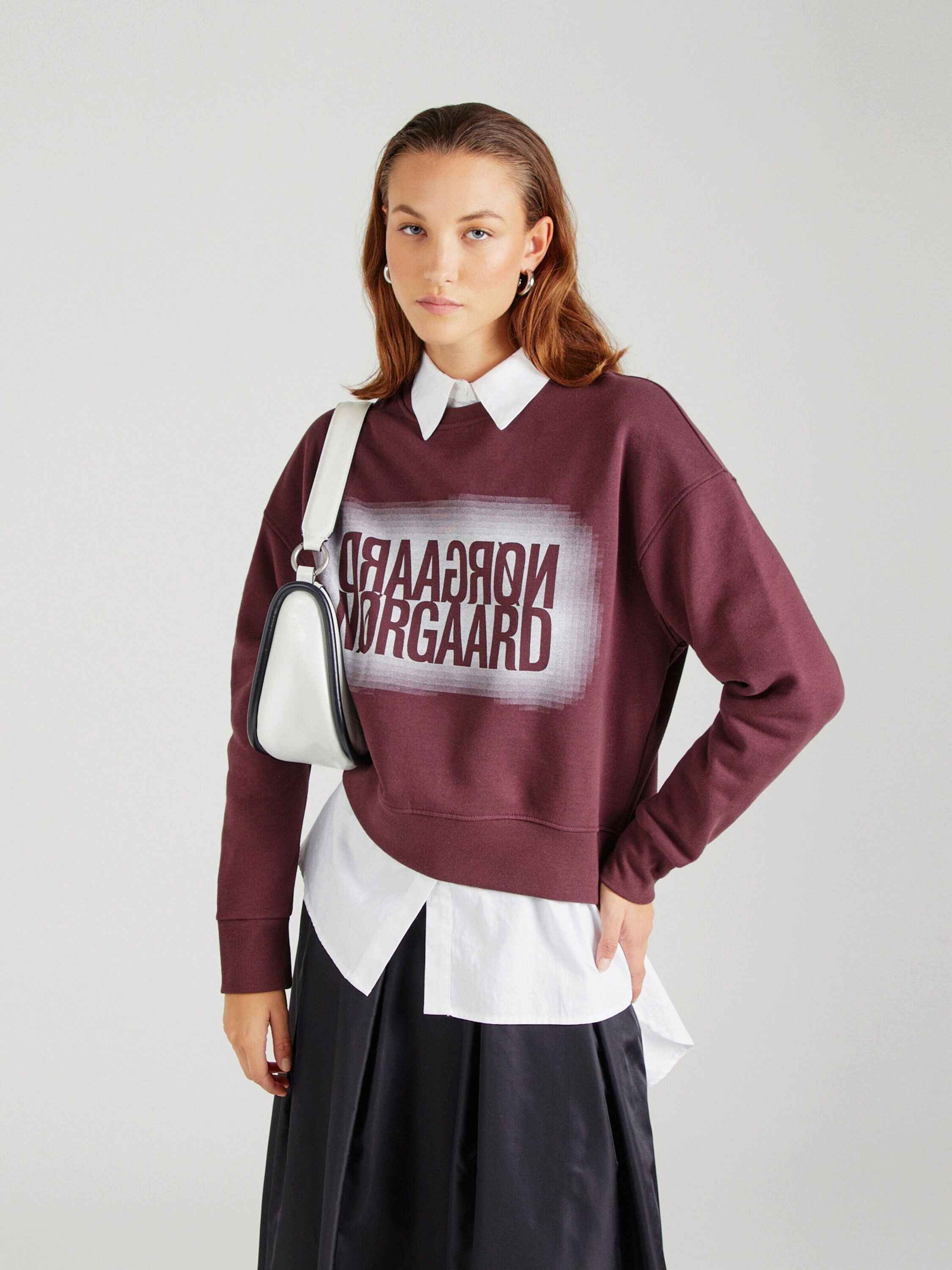 MADS NORGAARD COPENHAGEN Sweatshirt Tilvina (1-tlg) Plain/ohne Details