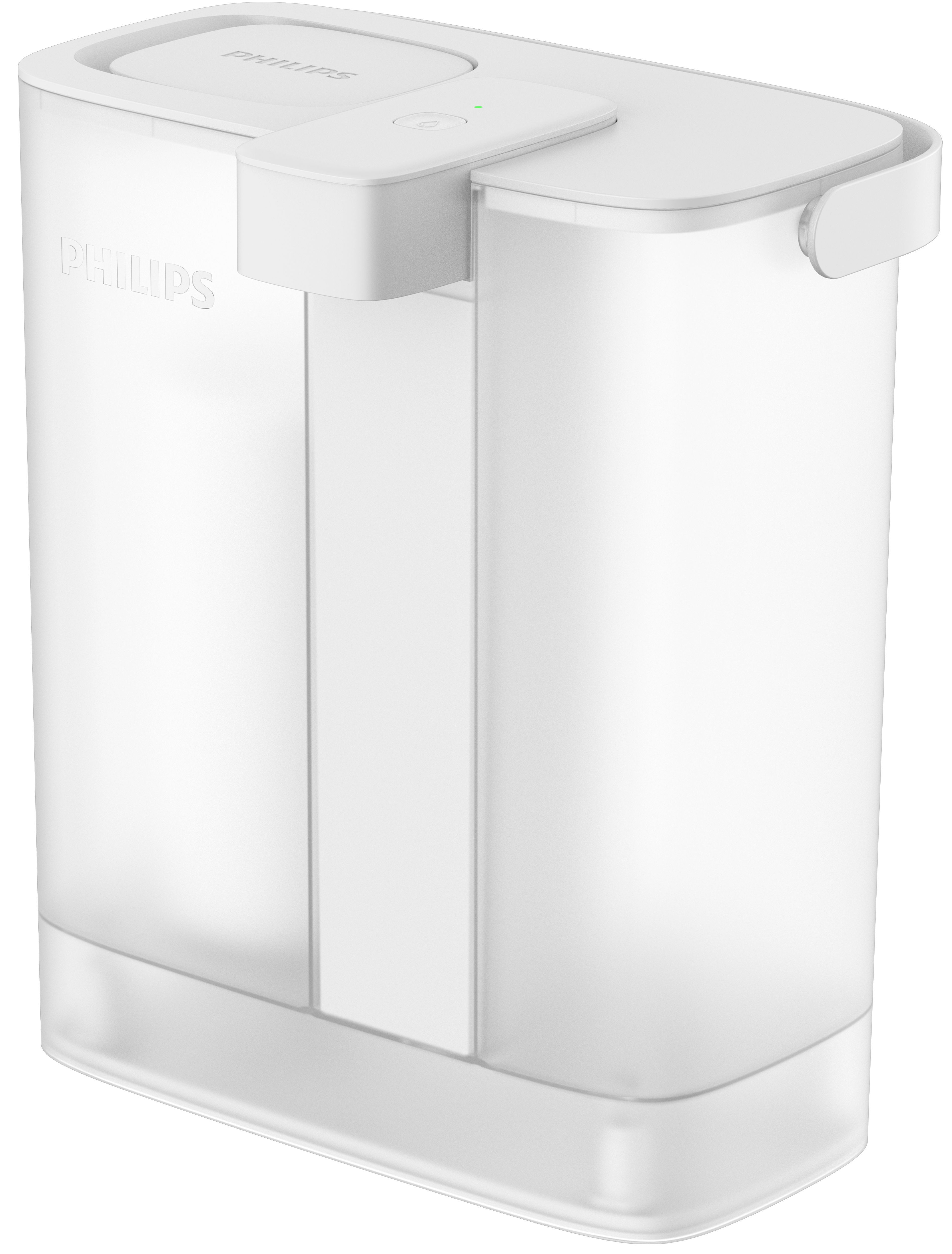 Philips Wasserfilter Philips Instant Wasserfilter-Spender 3L inkl. 3 Ersatzfilter, Zubehör für Filterkartuschen AWP225, Nutzungsabhängige Anzeige der Filterlebensdauer