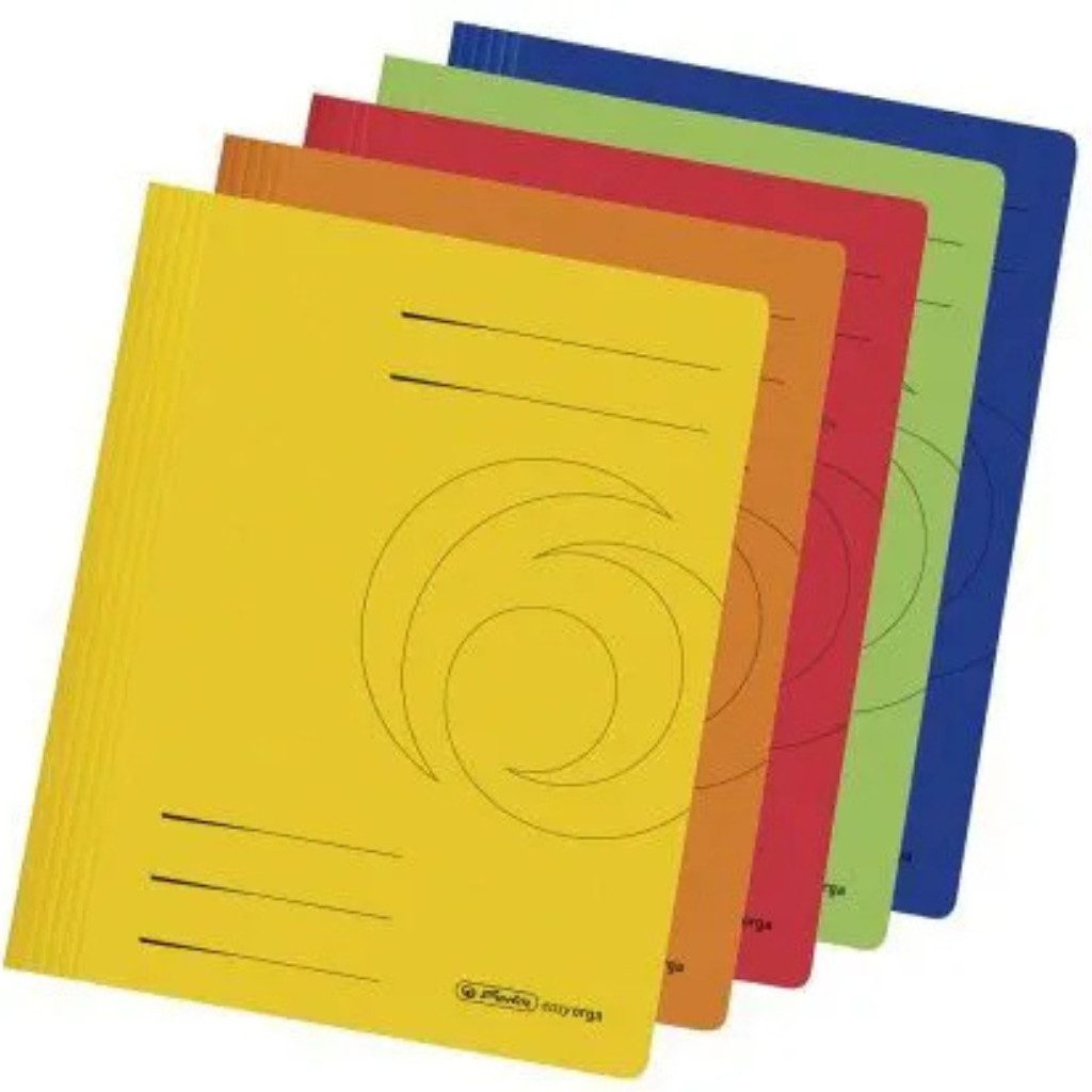 Herlitz Aktenordner 10St. Schnellhefter Karton Herlitz, hohe Qualität