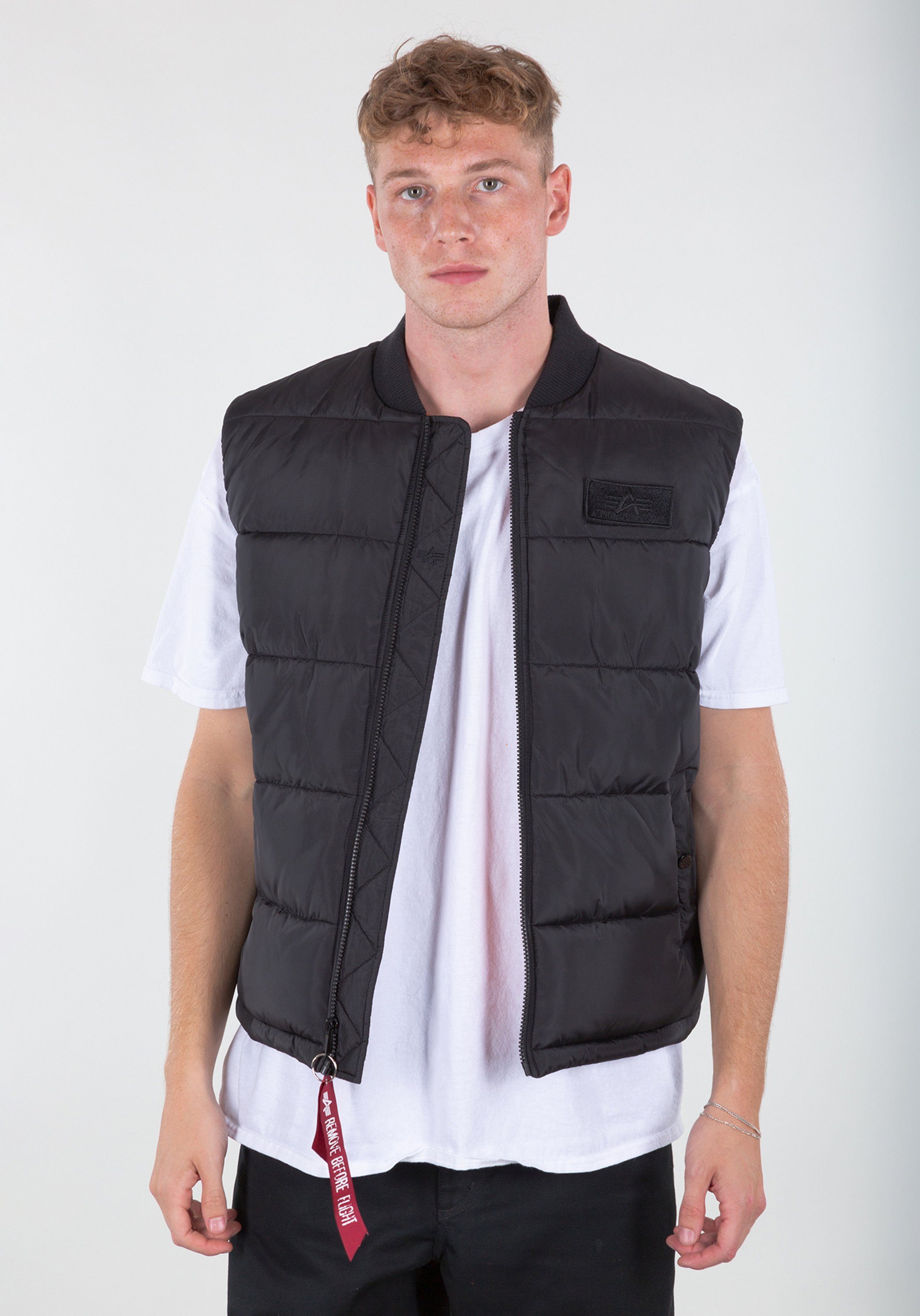 Puffer Men LW Blouson Vests black Vest - Alpha Industries Alpha Industries