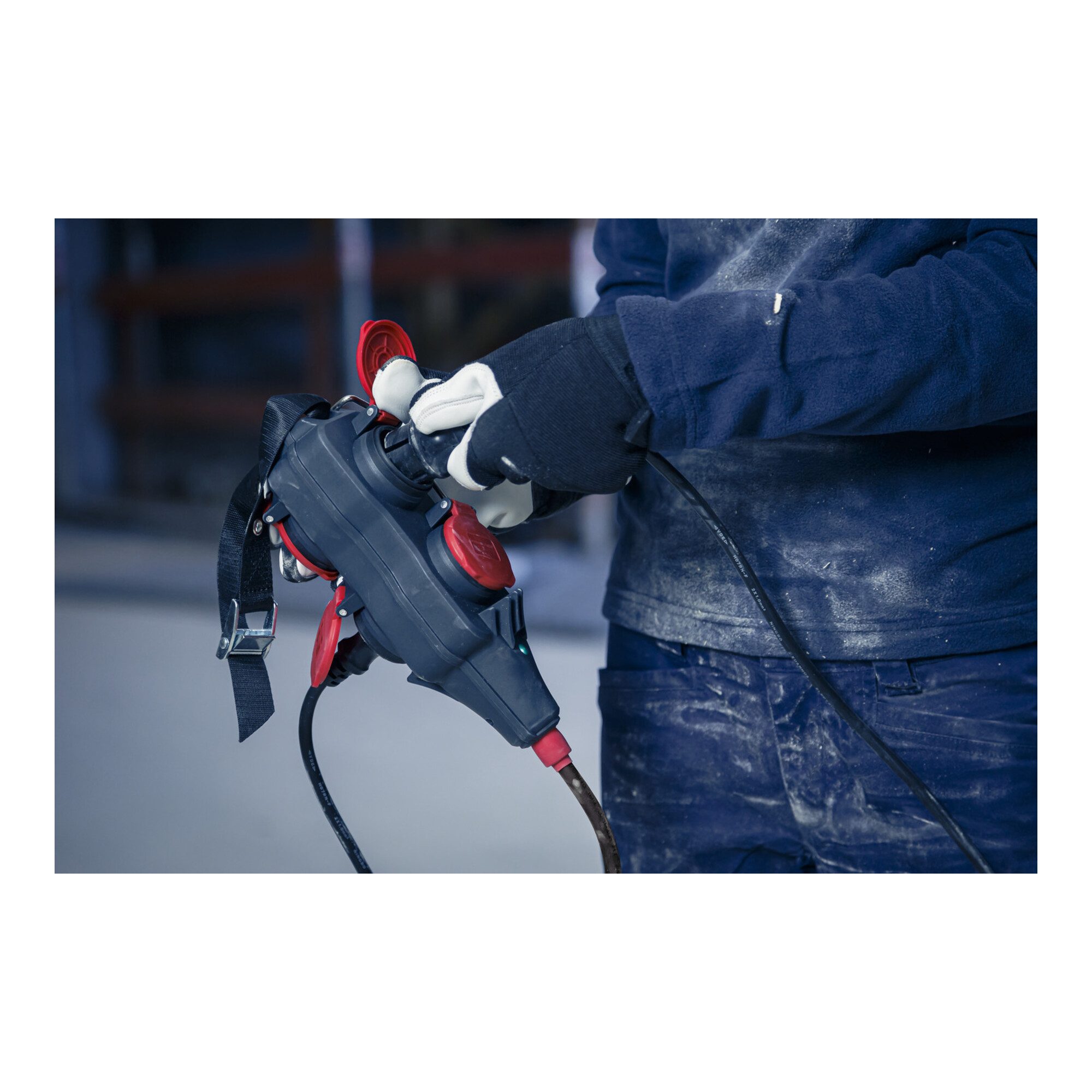 Brennenstuhl Stromverteiler Brennenstuhl Professional Baustellen-Kabeltrommel mit Powerblock KC 32