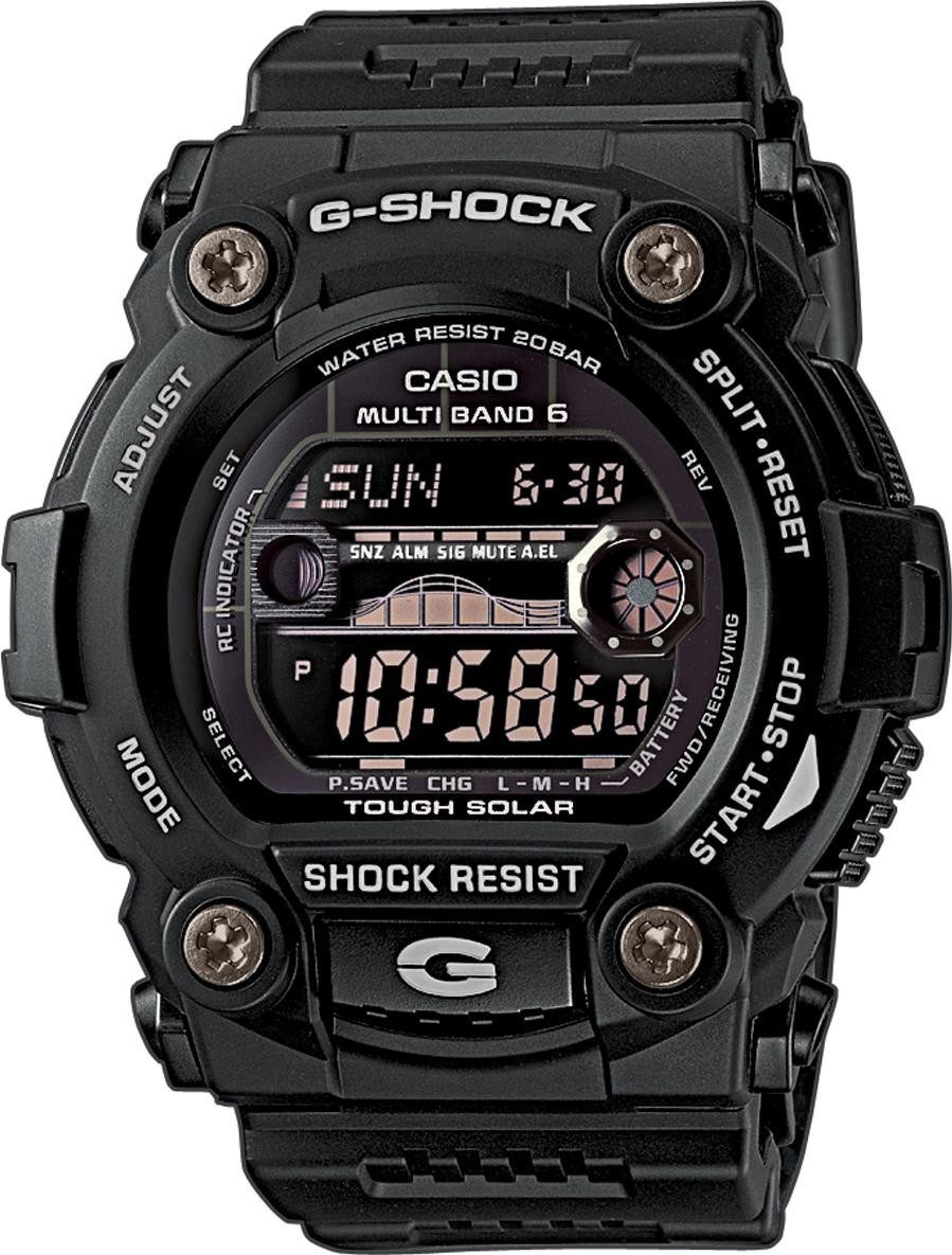 CASIO G-SHOCK Digitaluhr Tough Solar Herrenarmbanduhr, Multiband 6 & Solar