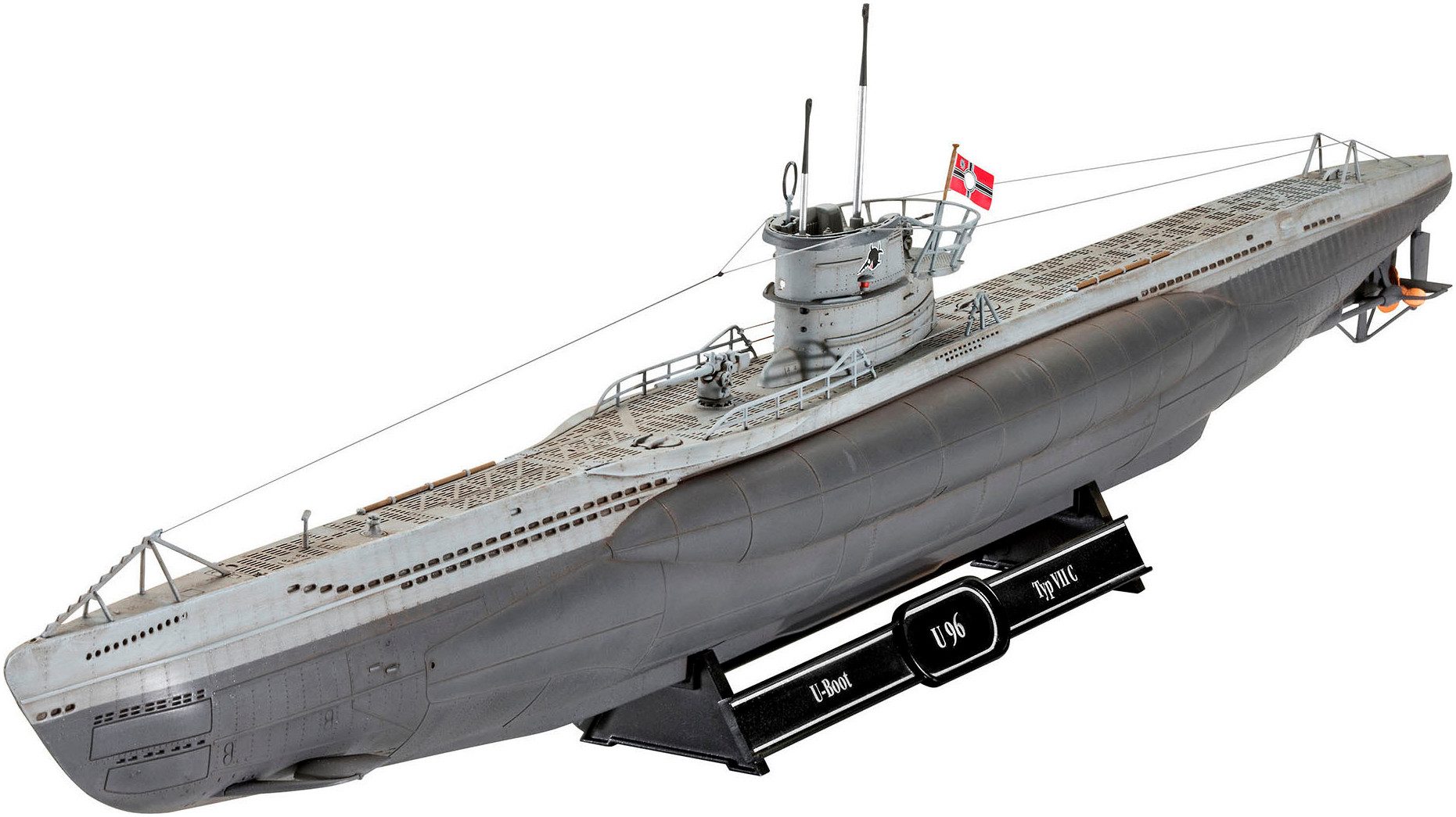 Revell® Modellbausatz Geschenkset zum Film Das Boot, Maßstab 1:144, Made in Europe