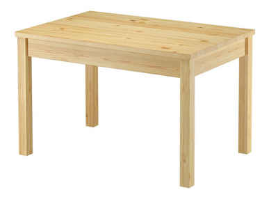 ERST-HOLZ Küchentisch Tisch Schreibtisch Esstisch 80x120 Kiefer