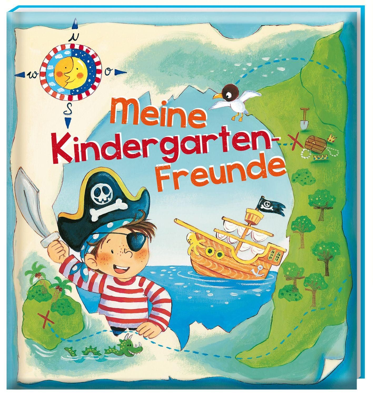 Poesiealbum Meine Kindergarten-Freunde (Pirat)