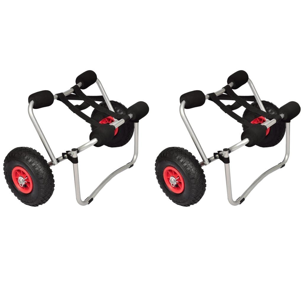 Bootsegel Kajakwagen 2 Stk. Aluminium