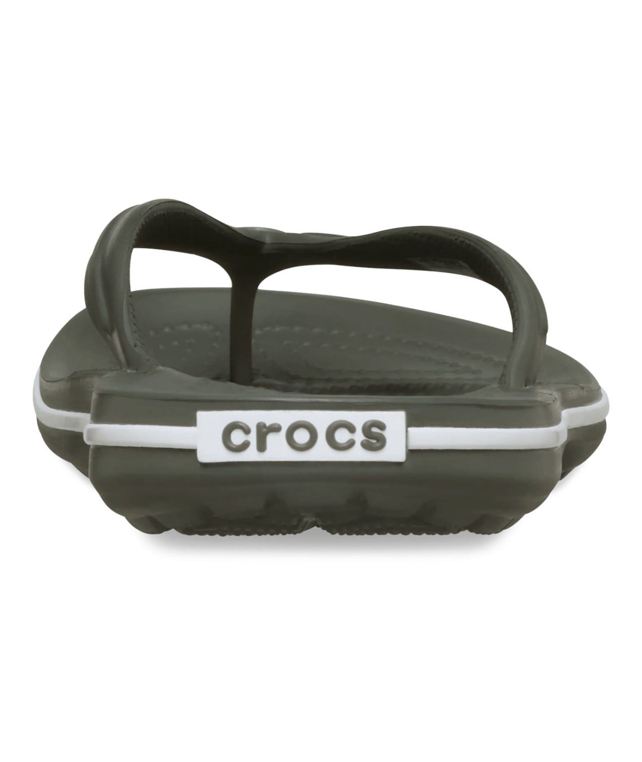 Crocs Zehensandalen Crocband Flip olivegrün - 1 Paar Badeschuh günstig online kaufen
