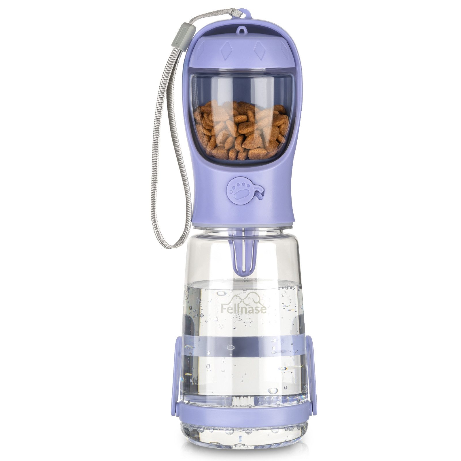 Fellnase Hunde-Futterautomat Hunde Trinkflasche mit Futterbox 550 ml für un günstig online kaufen