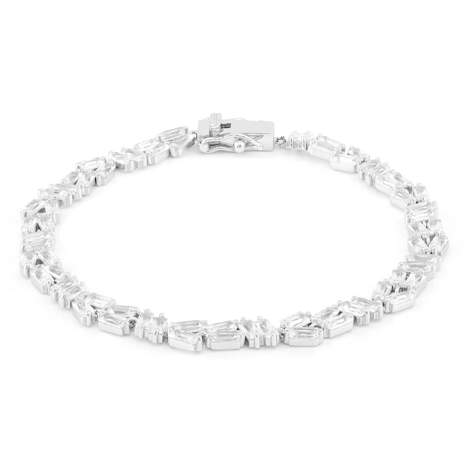 Cavill Silberarmband Armband aus Sterlingsilber mit weißem Topas (1-tlg)