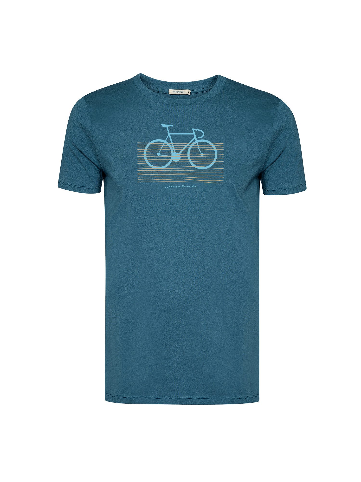 T-Shirt Guide Bike Bars Motiv Fahrrad