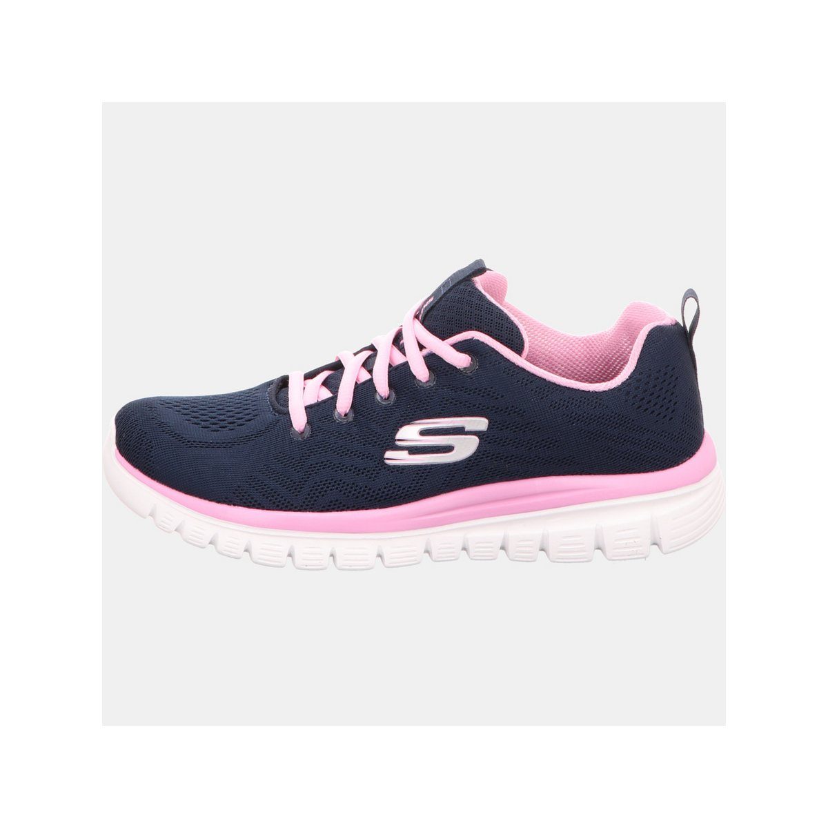 blau navy/pink Skechers Sneaker (1-tlg)