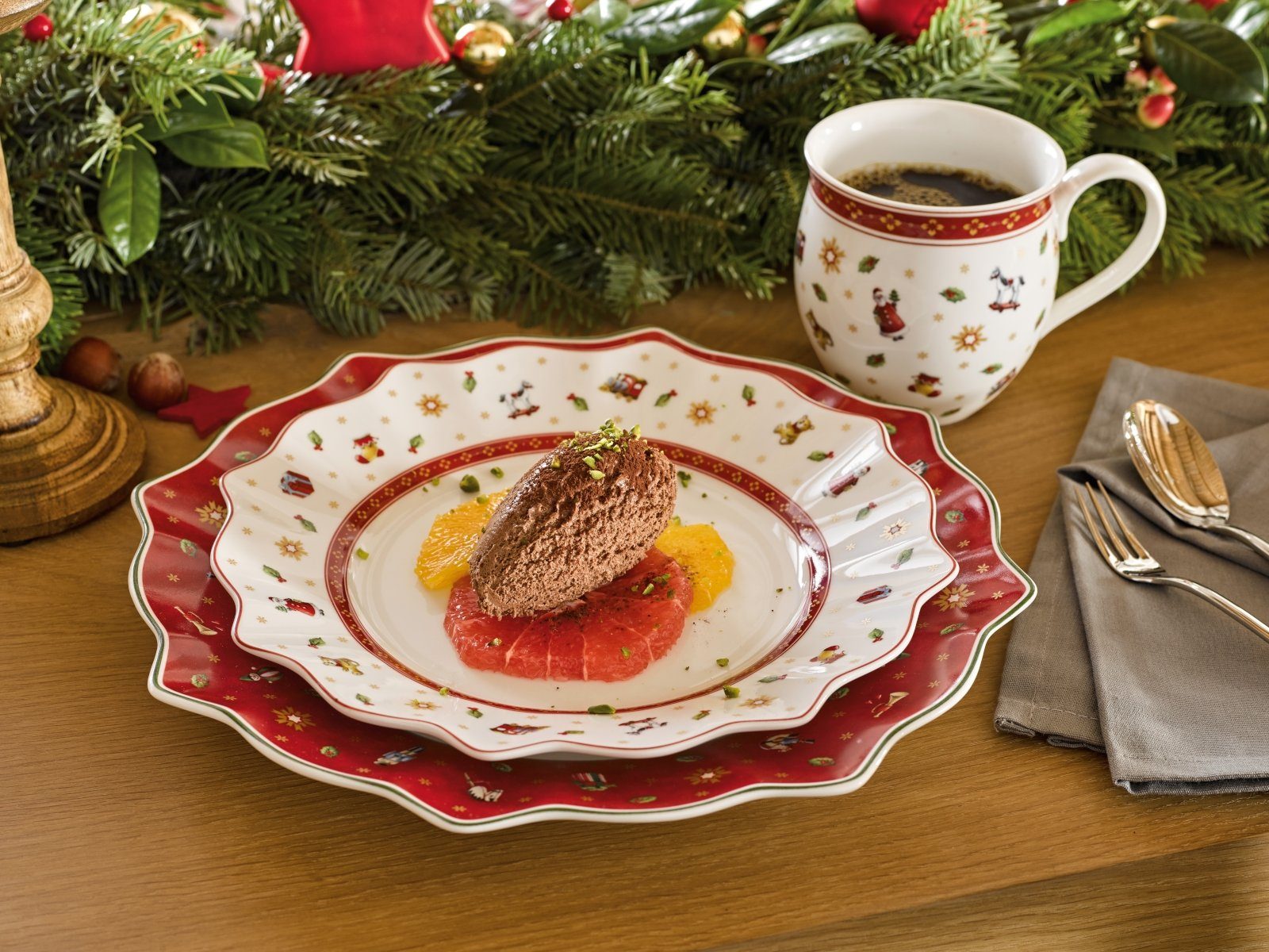 Villeroy & Boch Geschirr-Set Toy's Delight Becher mit Streumotiv 0,44 l Set6, Premium Porcelain – Bild 3 von 5