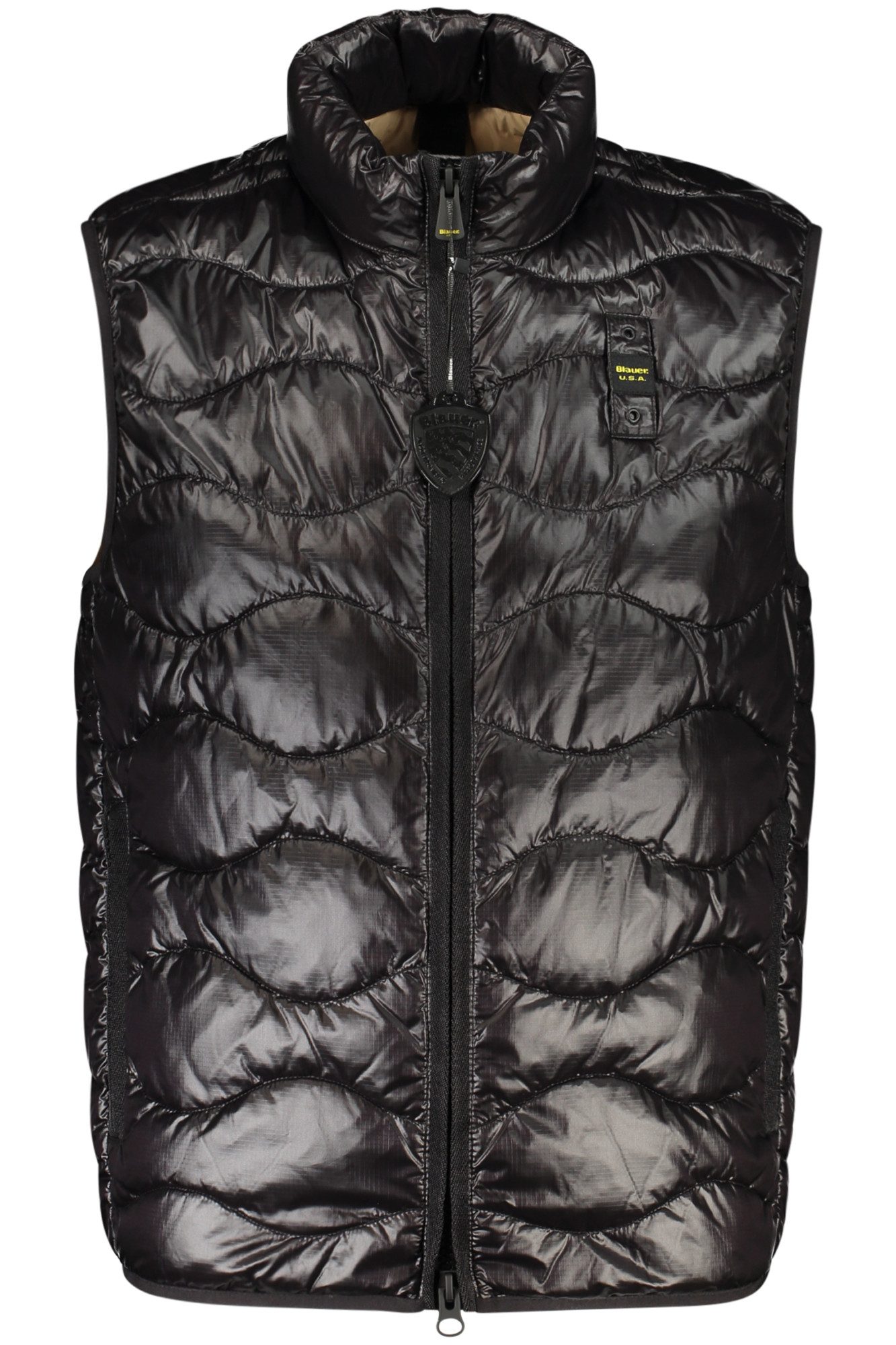 Blauer Outdoorjacke Ärmellose schwarze Weste für Herren - Leicht, vielseitig, stilvoll