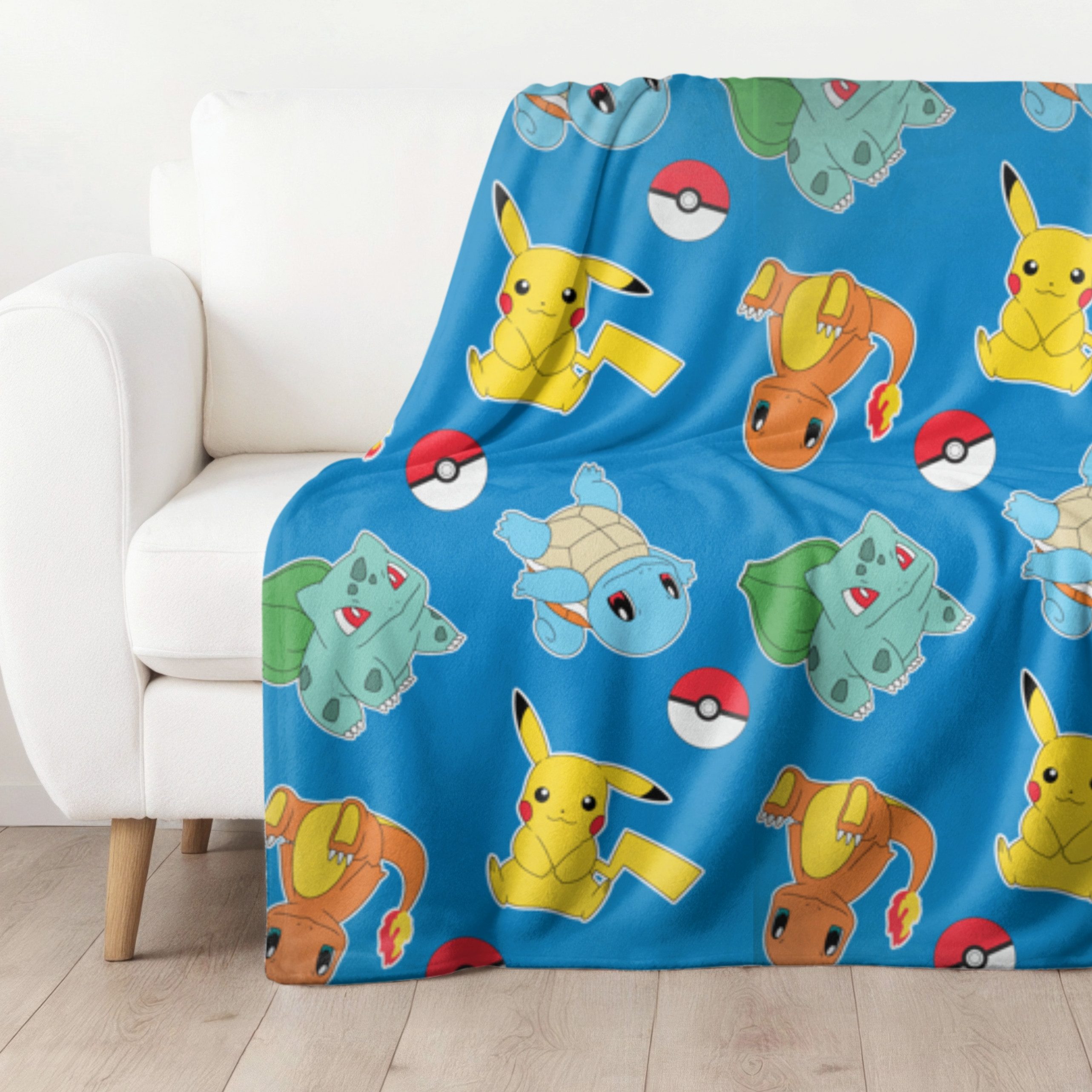 Wohndecke Pokemon Dream Team, Geschenkidee für Jungen und Mädchen, MTOnline günstig online kaufen