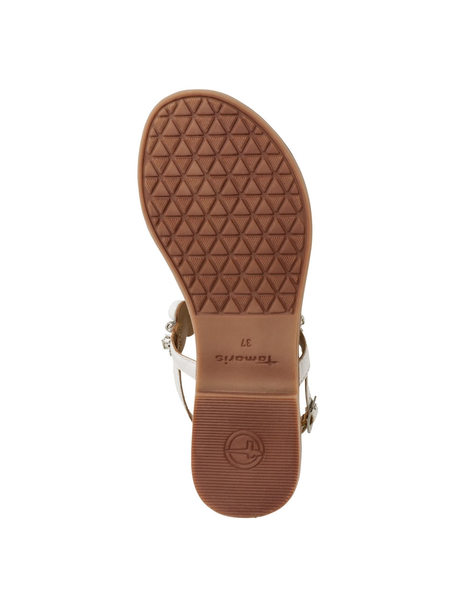 Tamaris TOUCH-IT mit Blockabsatz kein Absatz 1-28163-42 T-Strap-Sandale TOUCH-IT