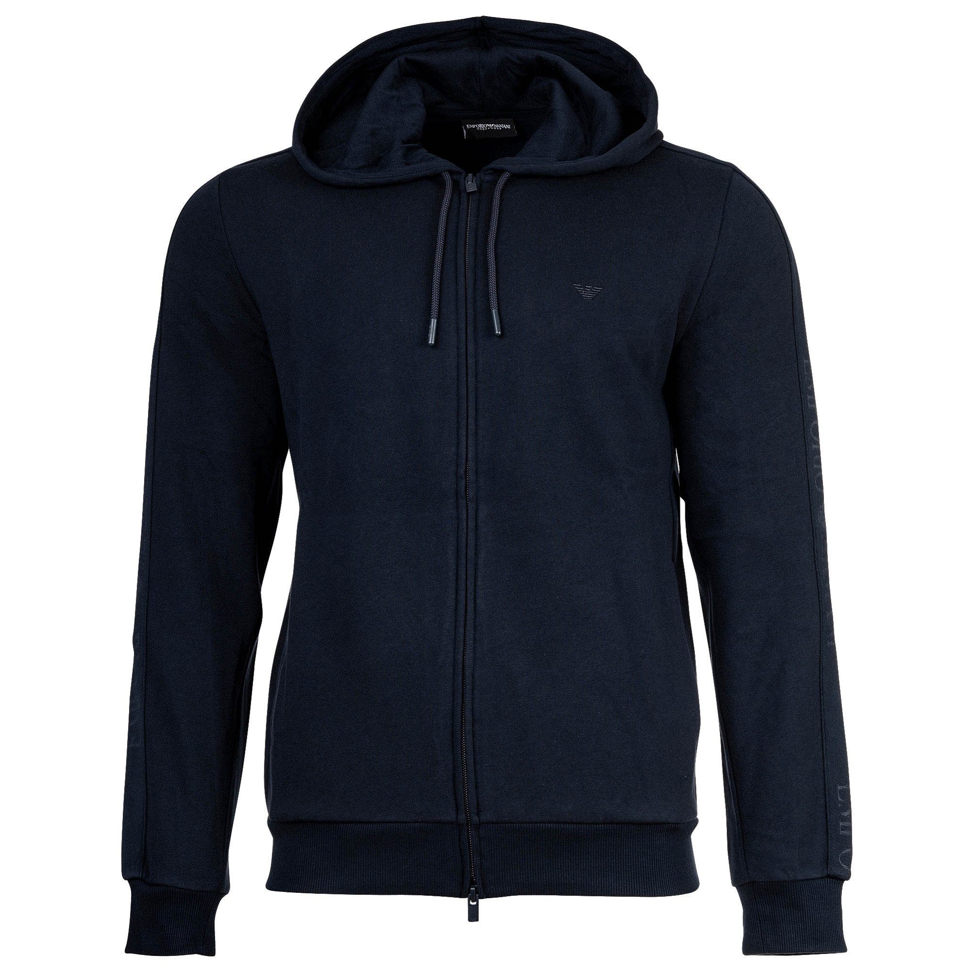 Emporio Armani Sweatshirt Herren Sweatjacke Baumwolle Basic Terry günstig online kaufen
