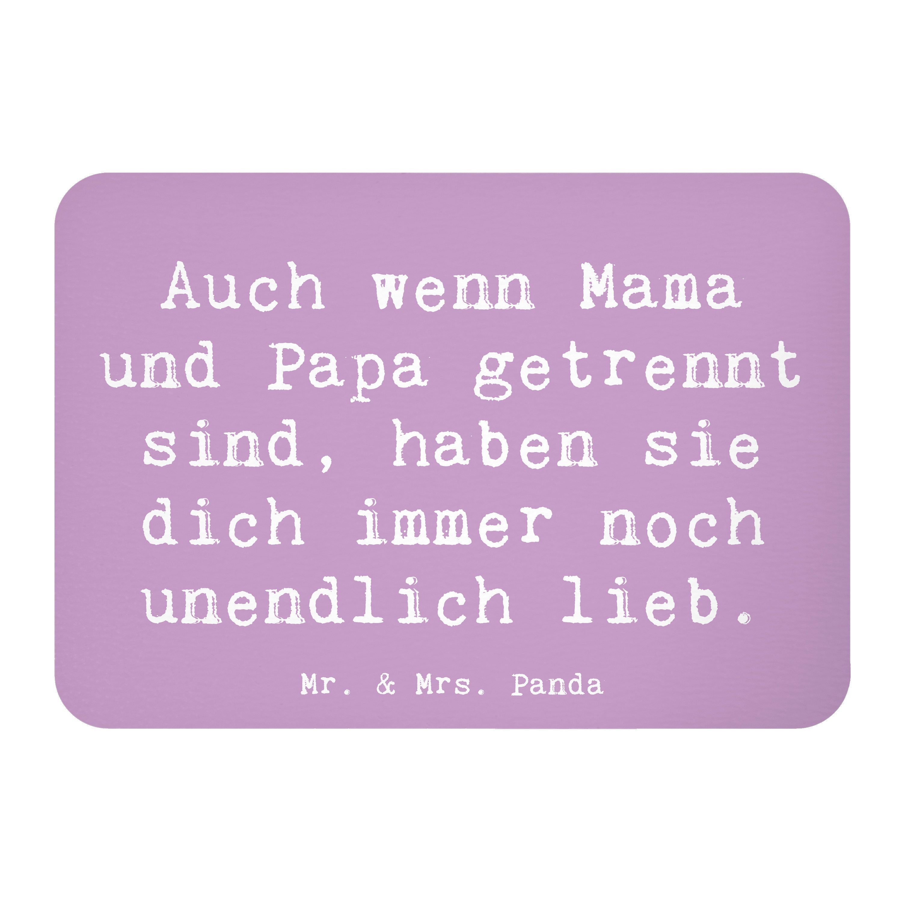 Magnet Spruch Trennung von den Eltern - Lavendeltraum - Geschenk, Familien L